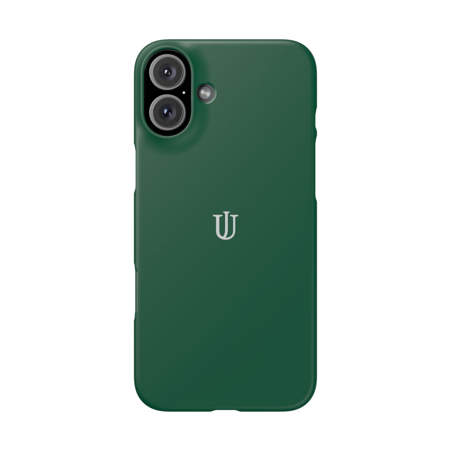 iPhone 16 Dark Green Snap Cases