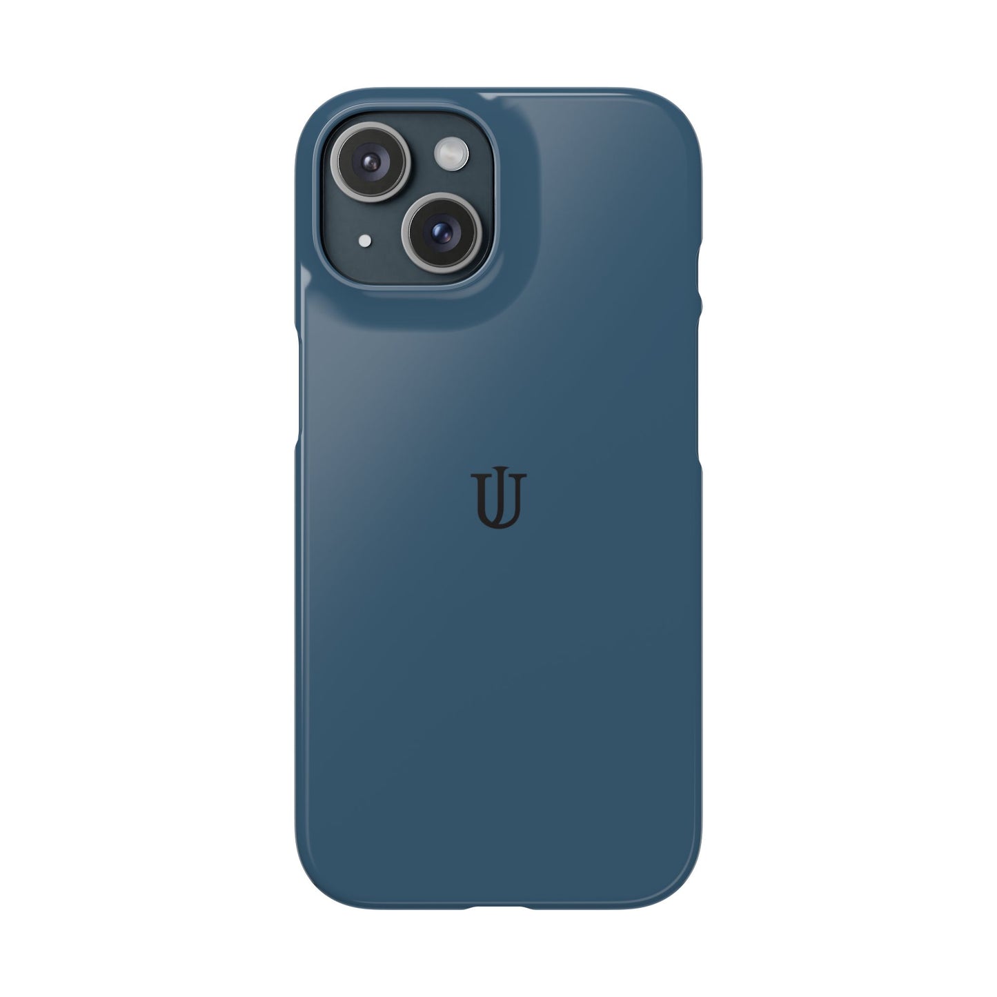 iPhone 15 Deep Blue Snap Cases