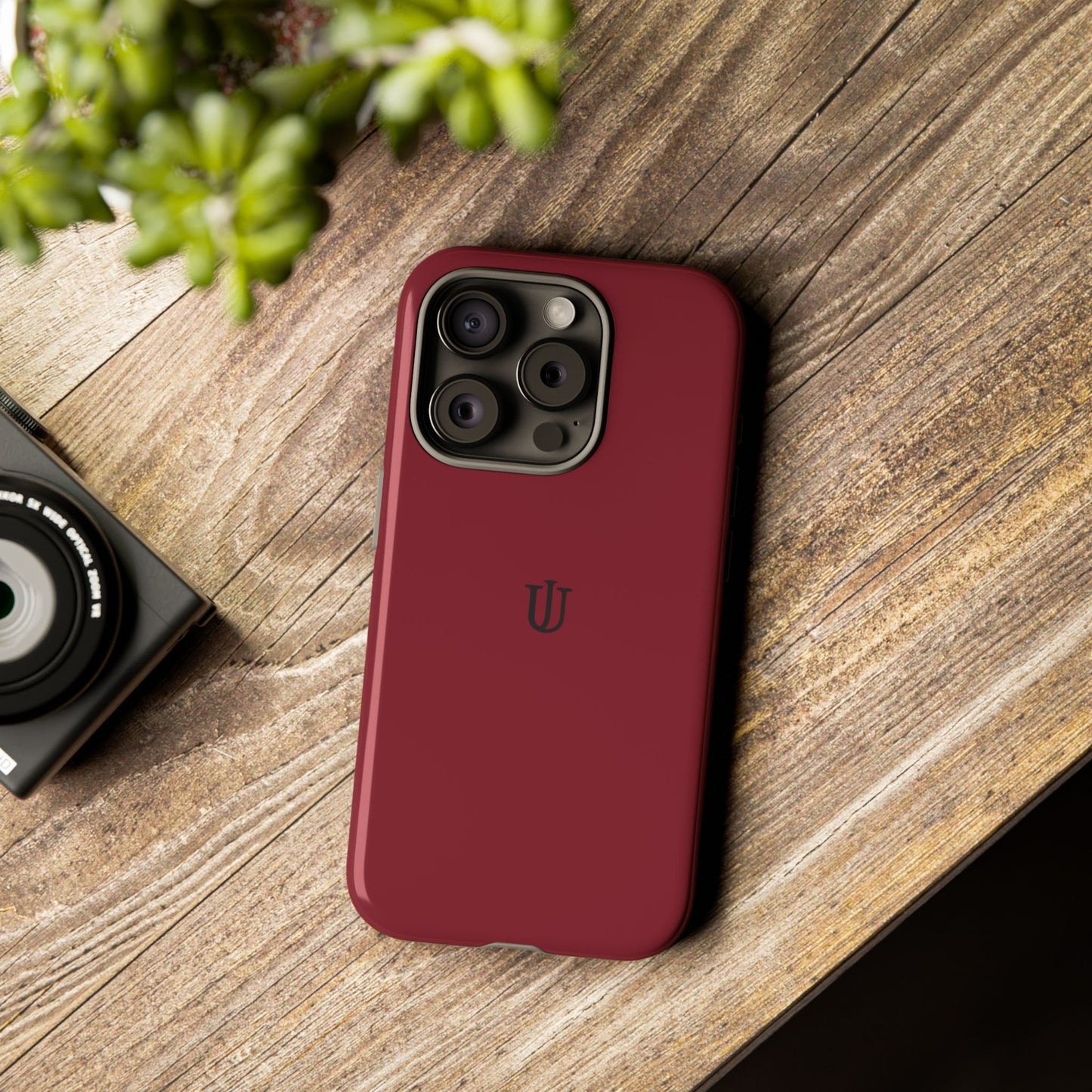 iPhone 15 Red Wine Tough Cases