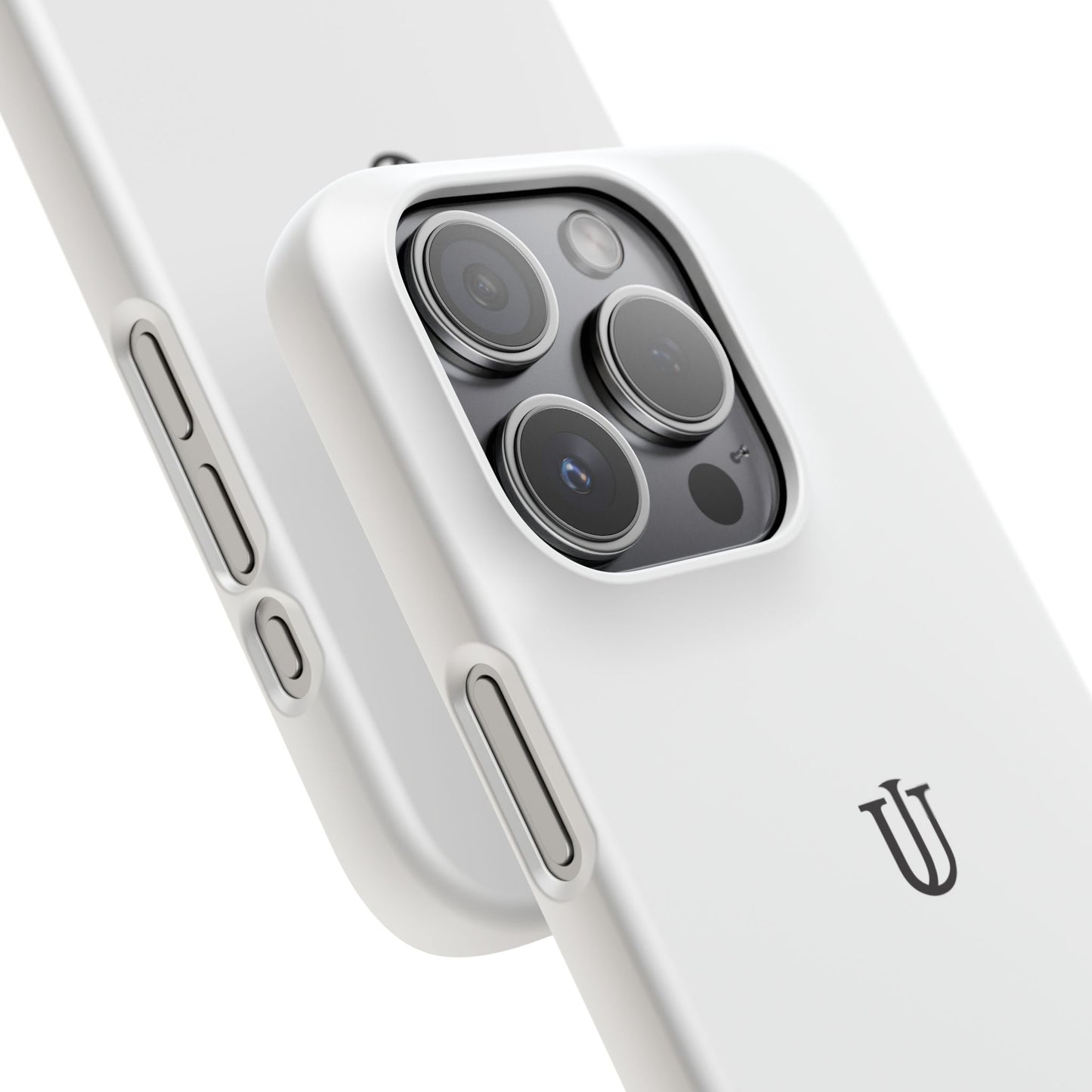iPhone 15 White Snap Cases