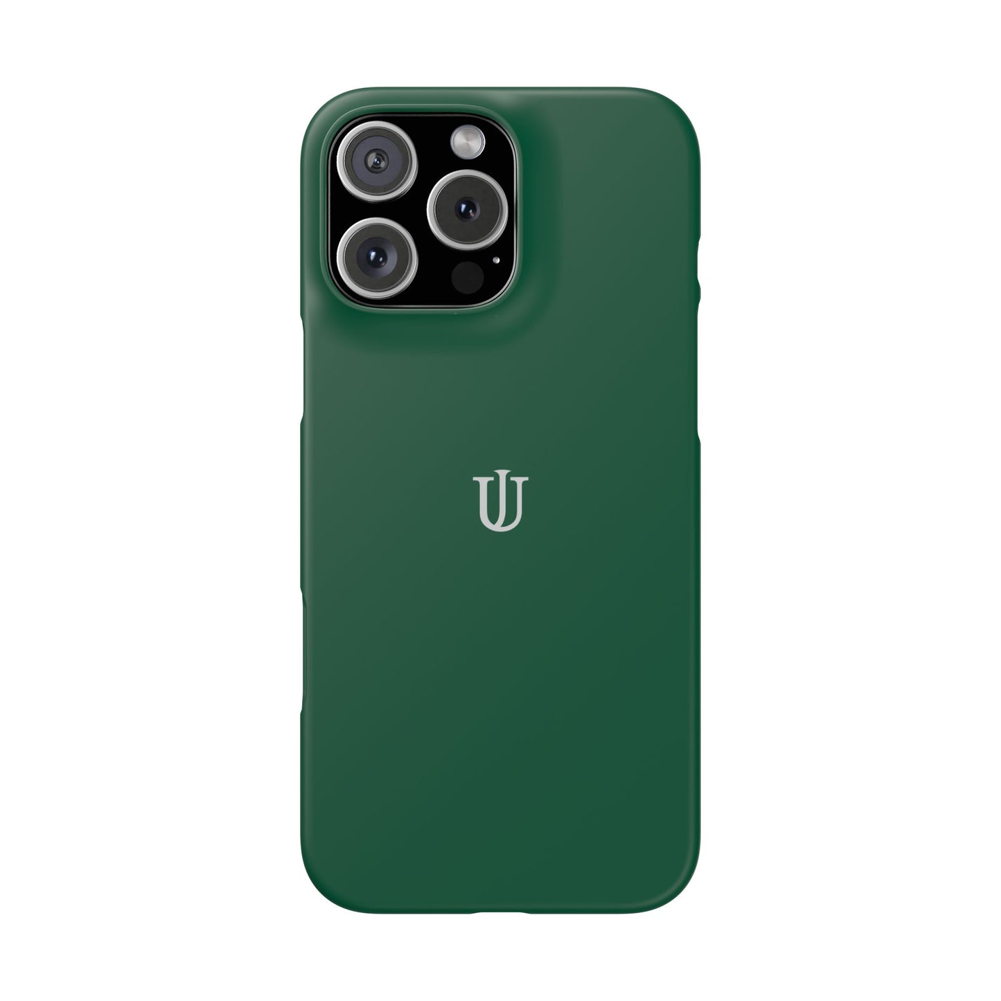 iPhone 16 Dark Green Snap Cases