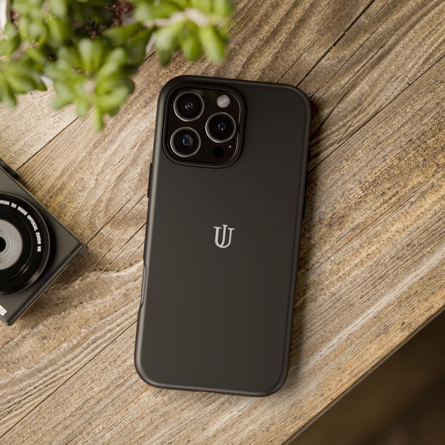 iPhone 16 Black Tough Cases