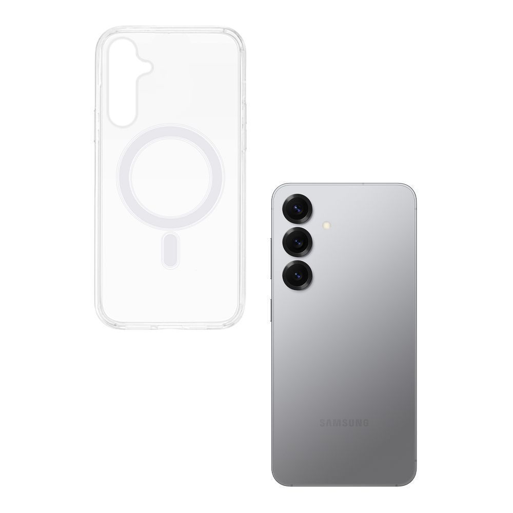 Θήκη Magnetic MagCase Sonique Samsung Galaxy S25 / S25 Plus / S25 Ultra / S25 Edge Διάφανο