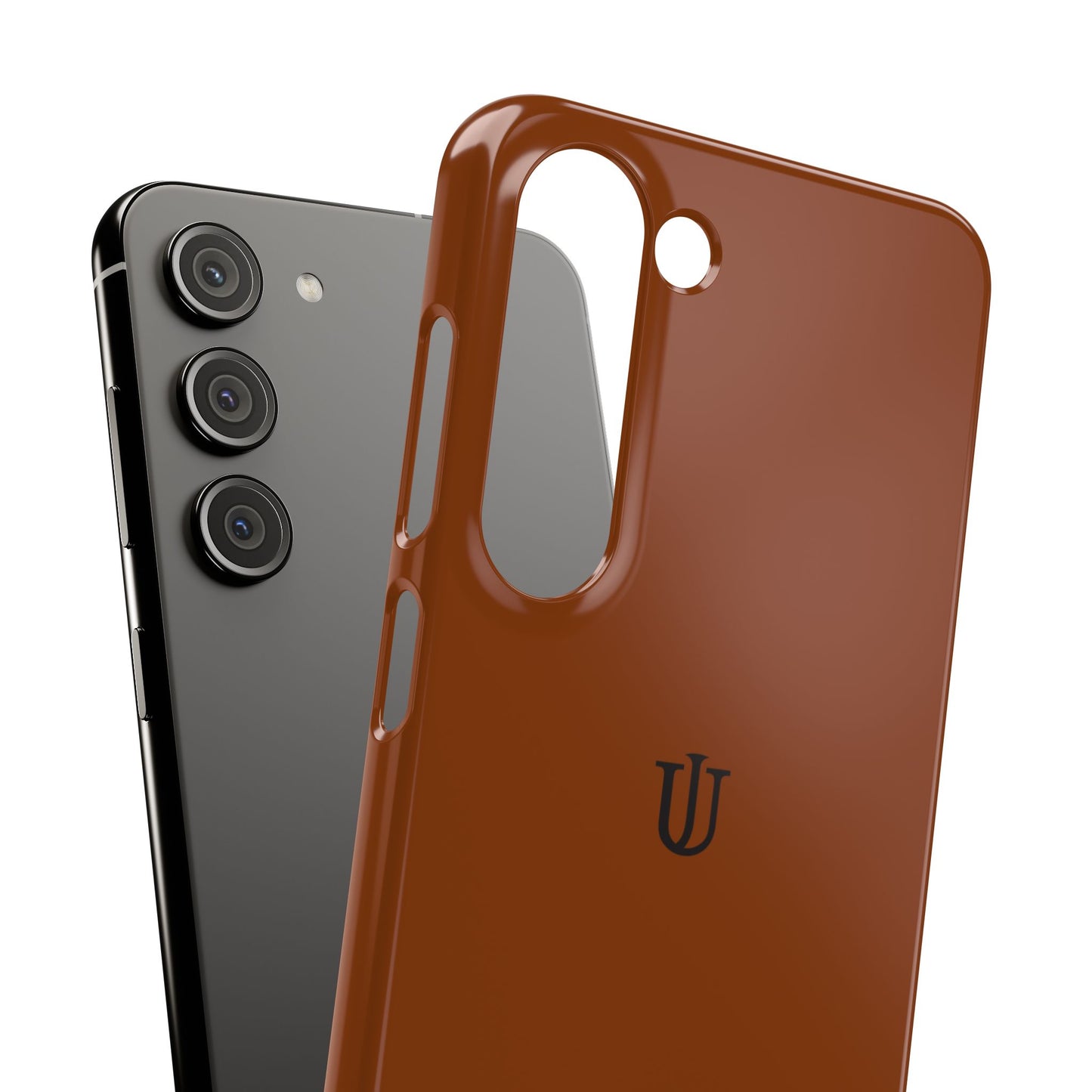 Galaxy S23 Coffee Brown Snap Cases