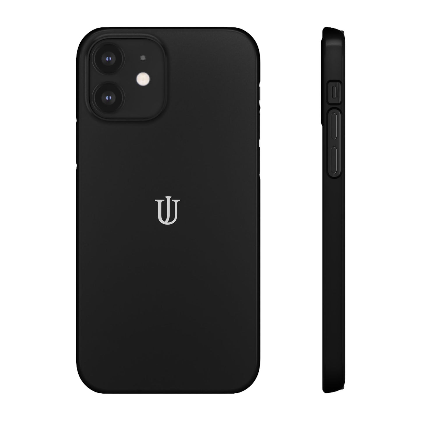 iPhone 12 Black Snap Cases