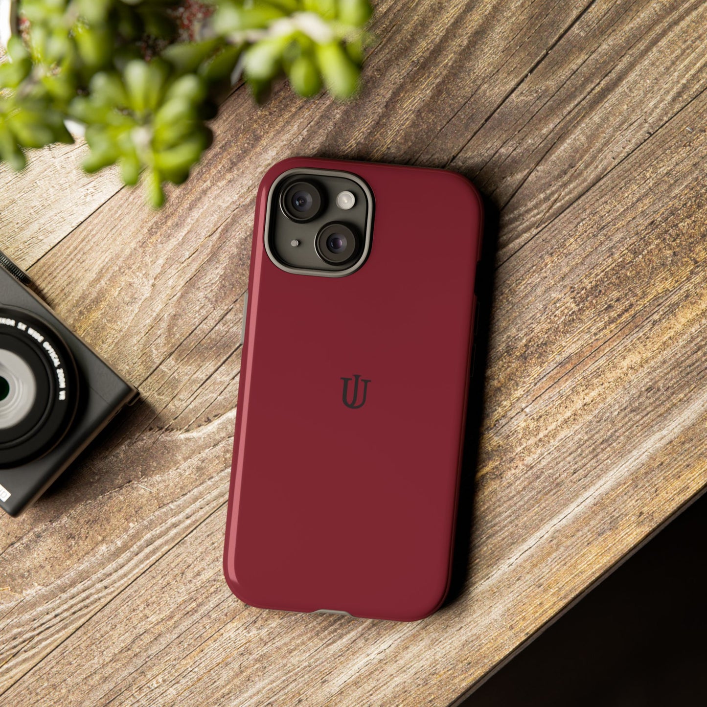 iPhone 15 Red Wine Tough Cases