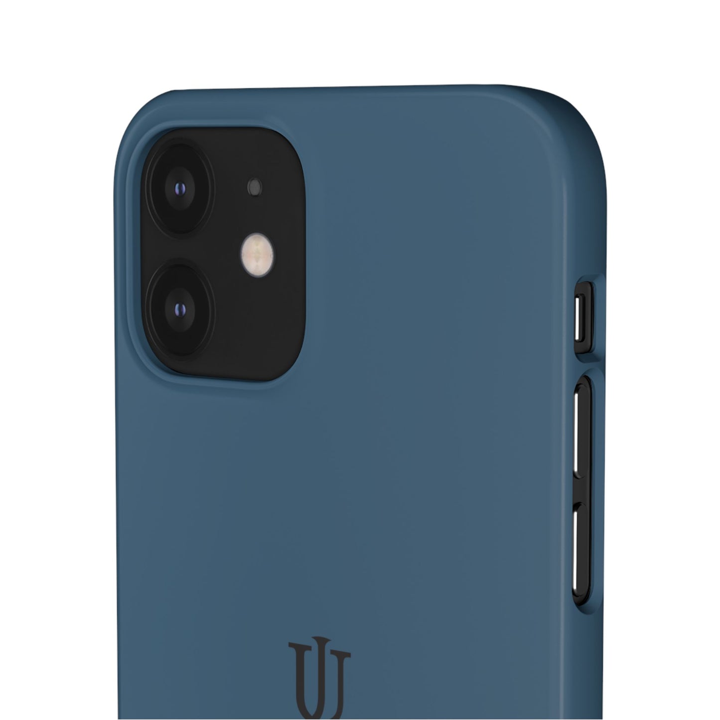 iPhone 12 Deep Blue Snap Cases