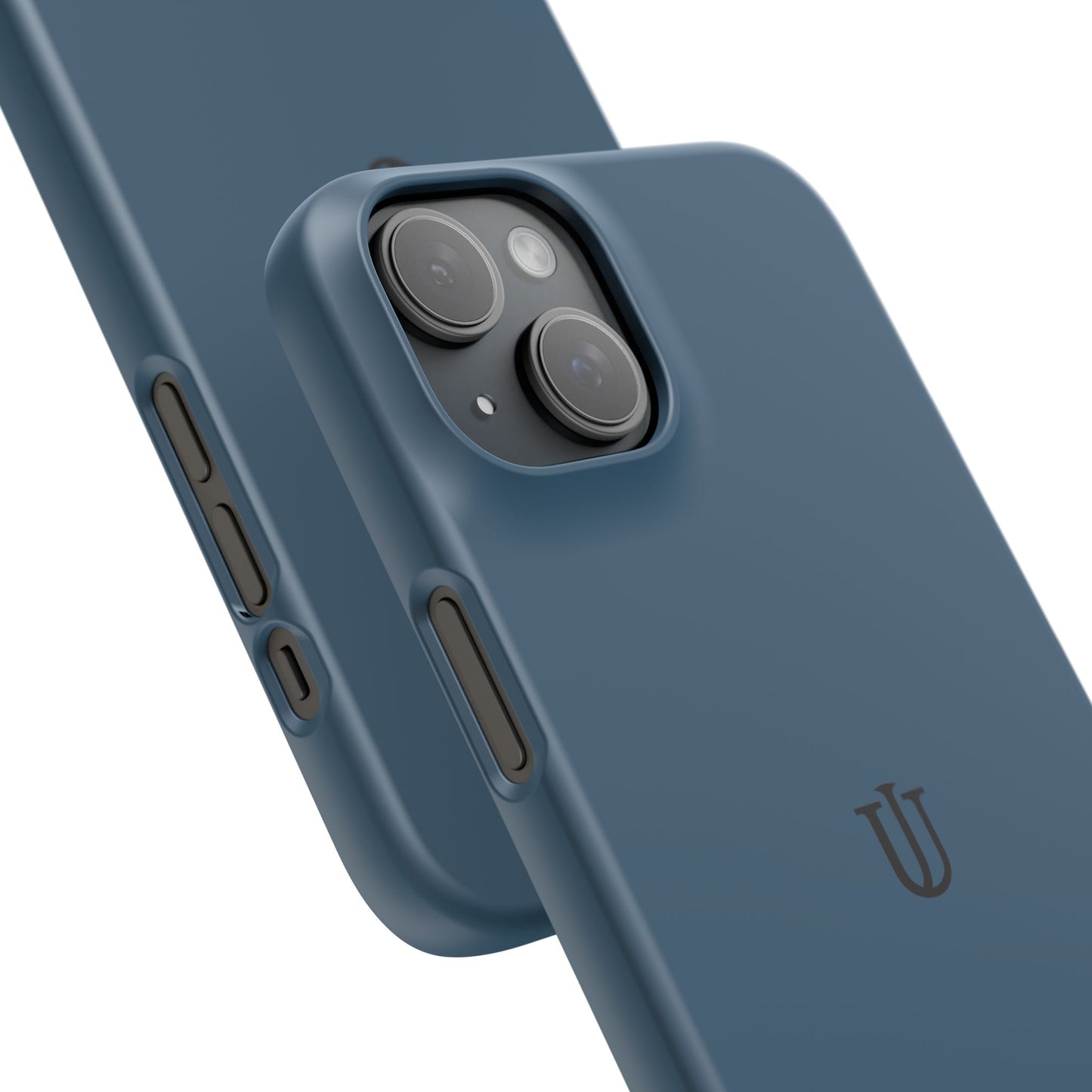iPhone 15 Deep Blue Snap Cases
