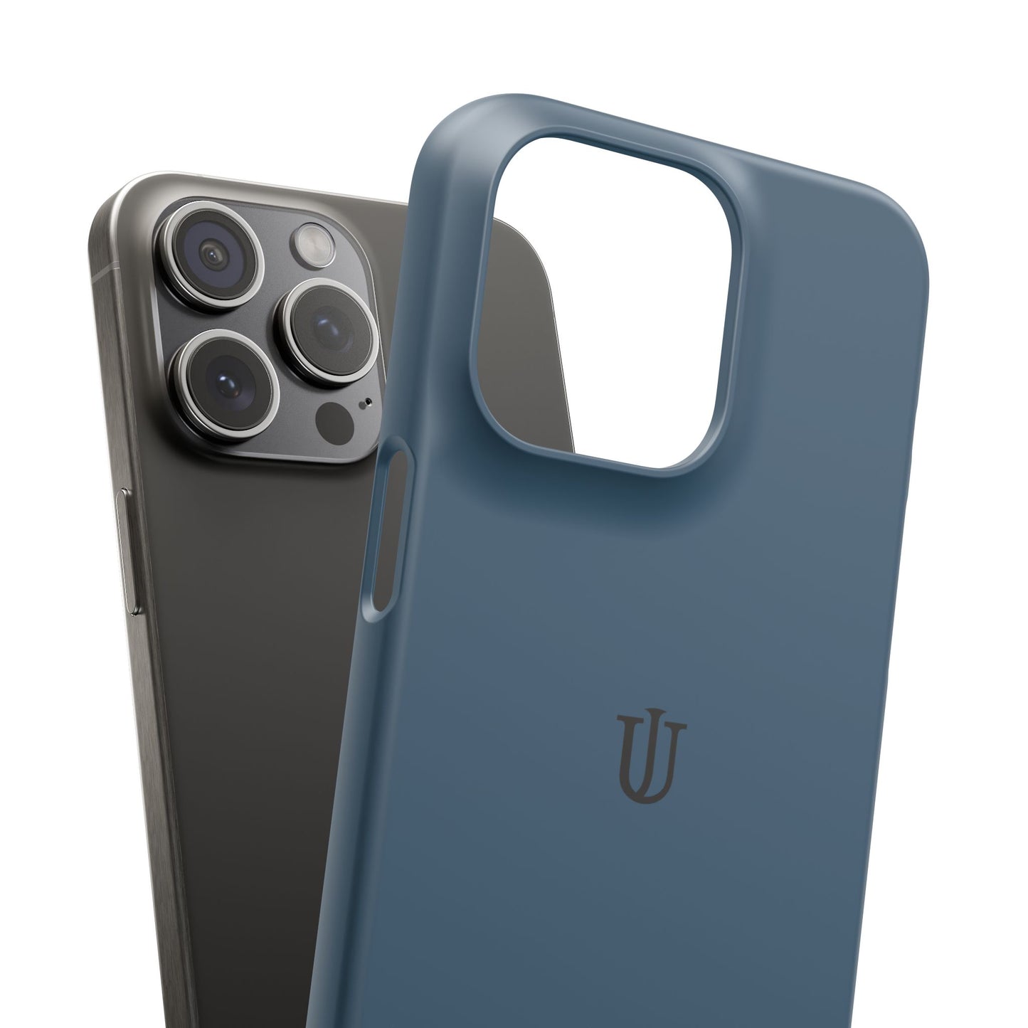 iPhone 15 Deep Blue Snap Cases