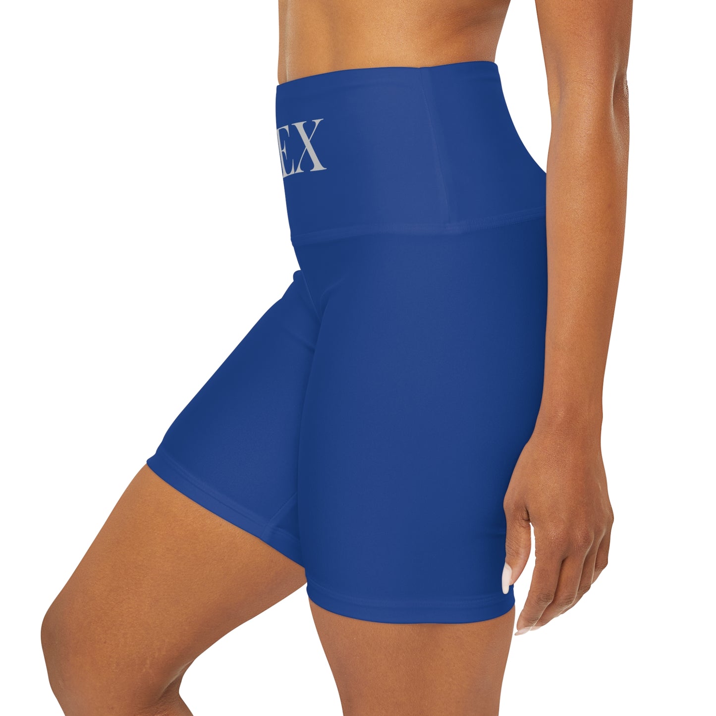High Waisted Yoga Shorts (AOP)