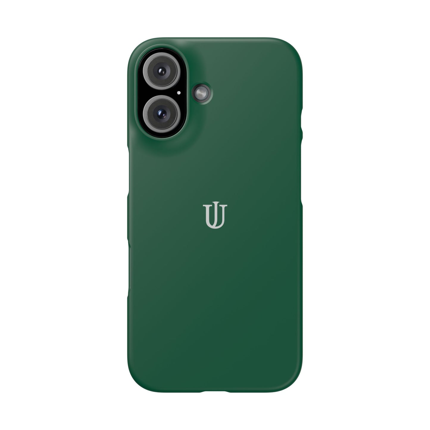 iPhone 16 Dark Green Snap Cases