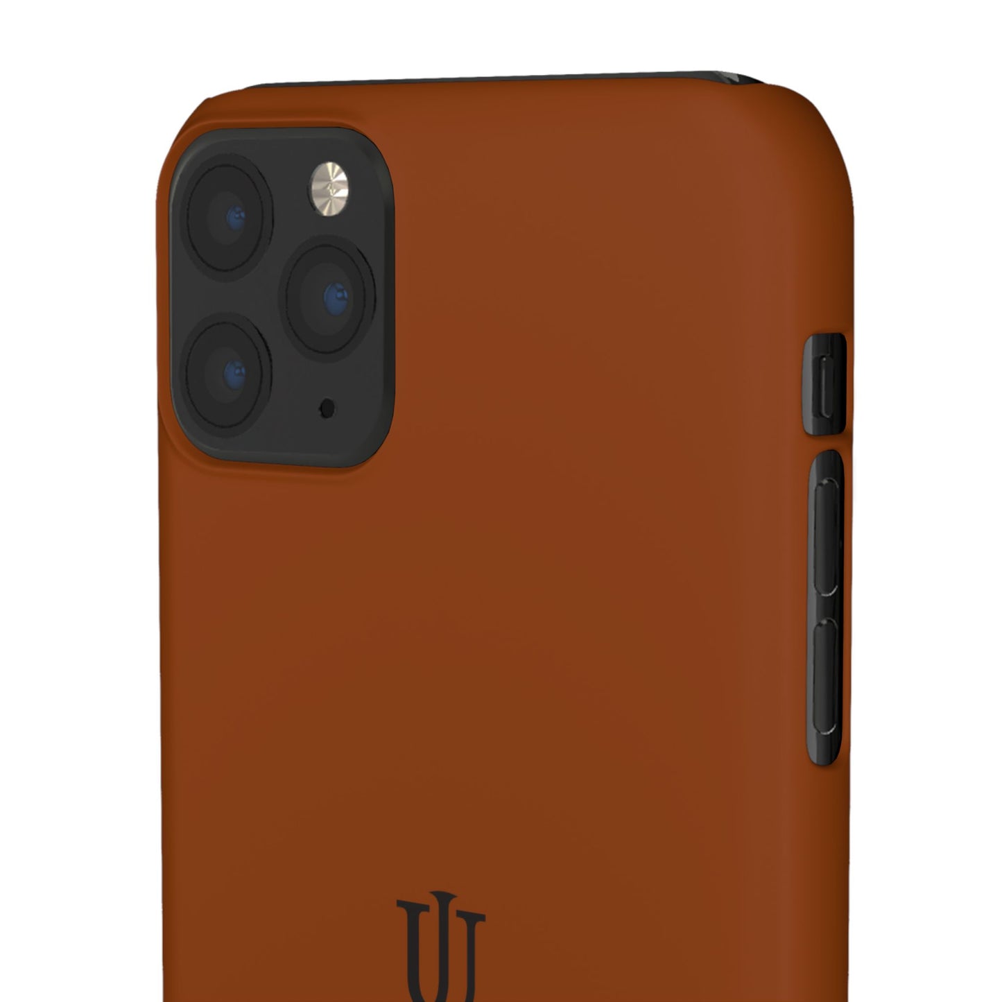 iPhone 11 Coffee Brown Snap Cases
