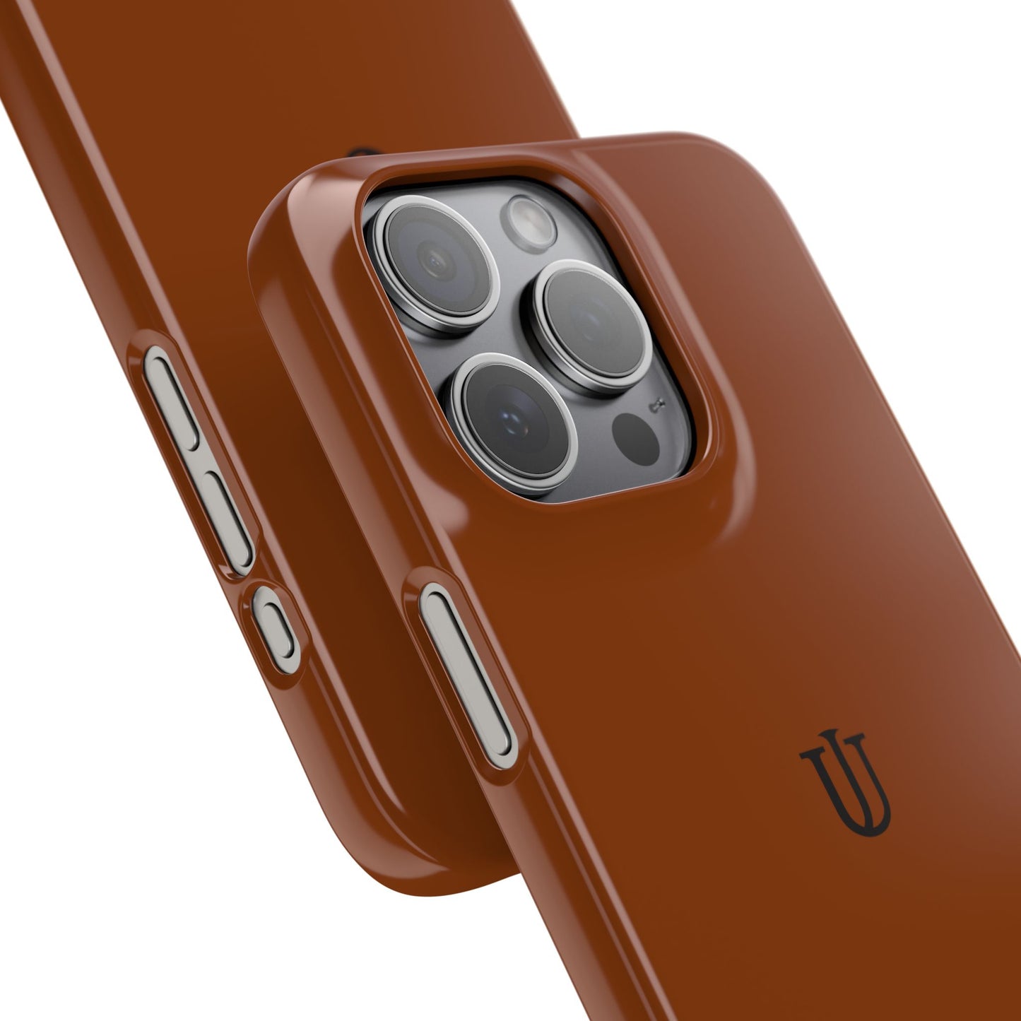 iPhone 15 Coffee Brown Snap Cases