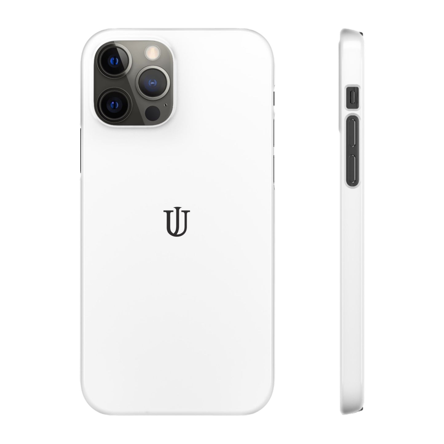 iPhone 12 White Snap Cases