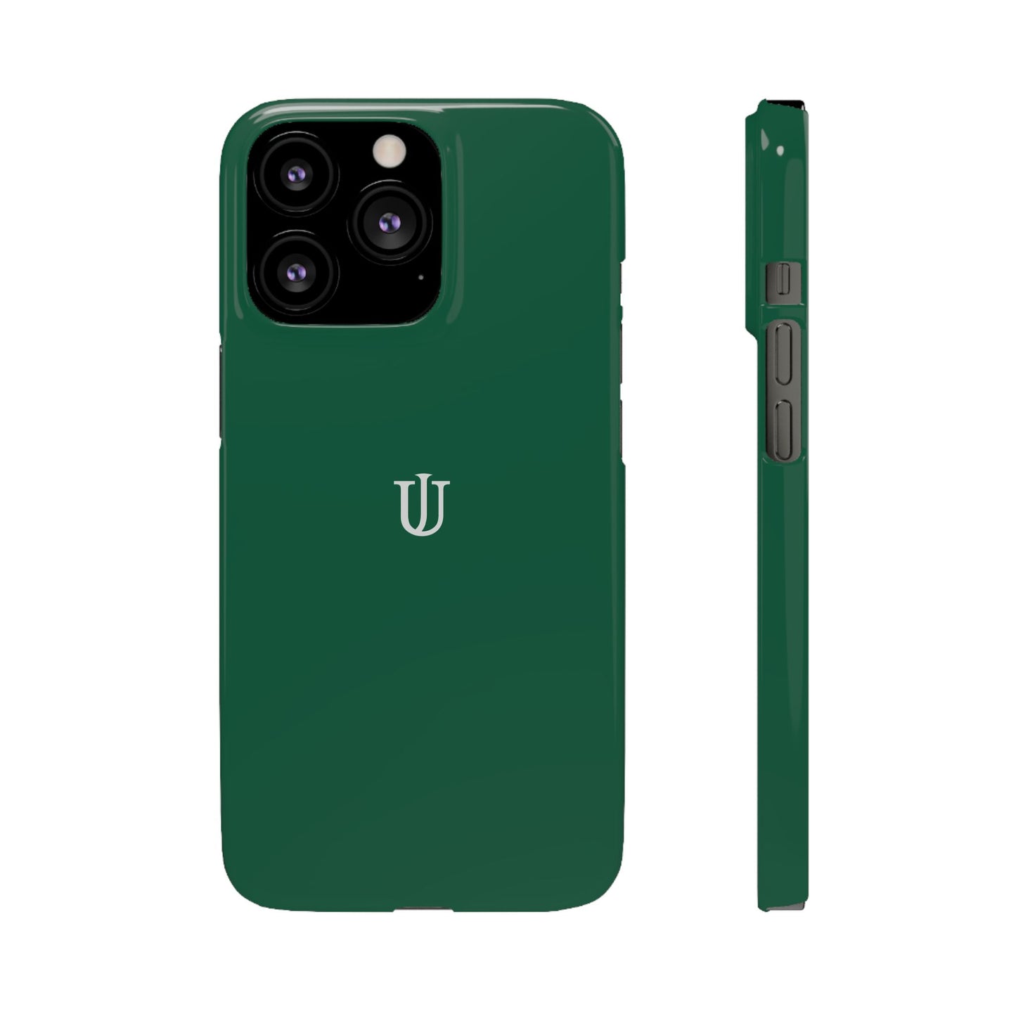 iPhone 13 Dark Green Snap Cases