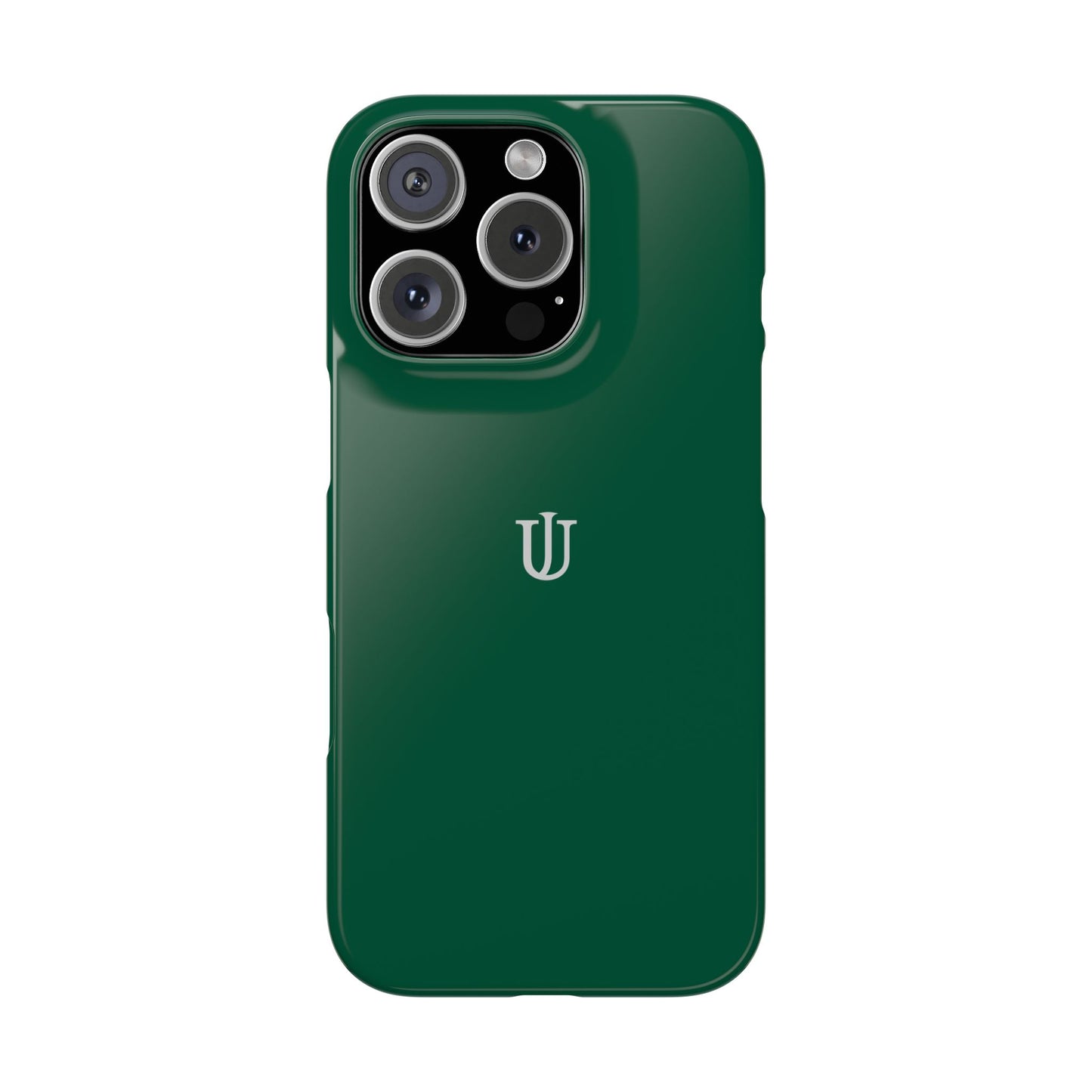iPhone 16 Dark Green Snap Cases