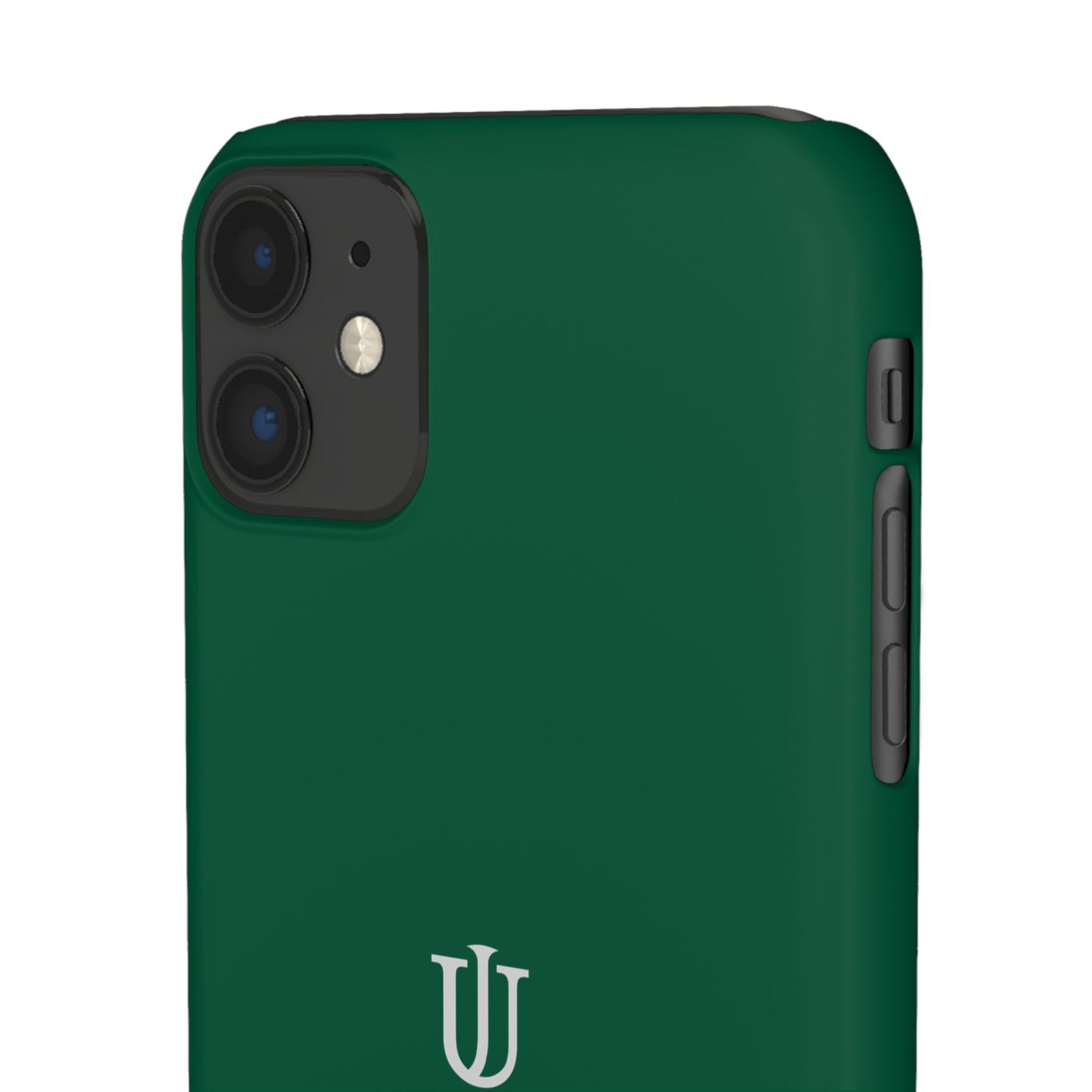 iPhone 11 Dark Green Snap Cases
