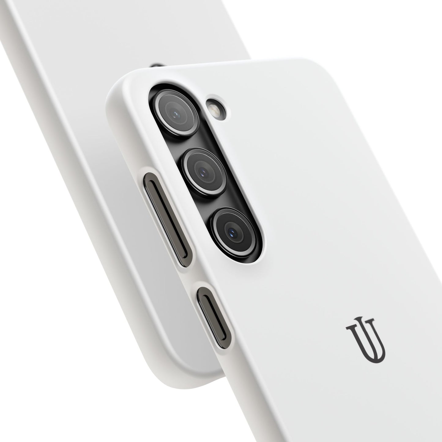 Galaxy S23 White Snap Cases
