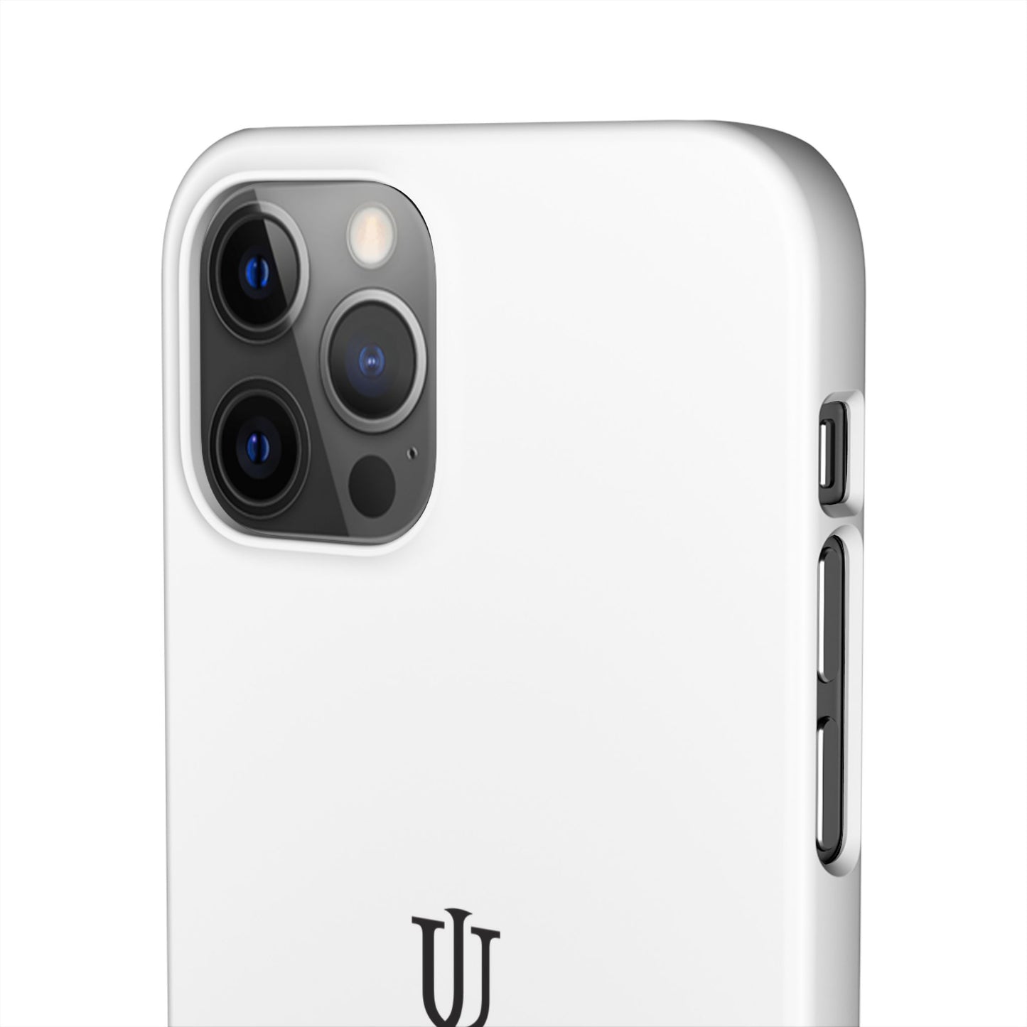 iPhone 12 White Snap Cases