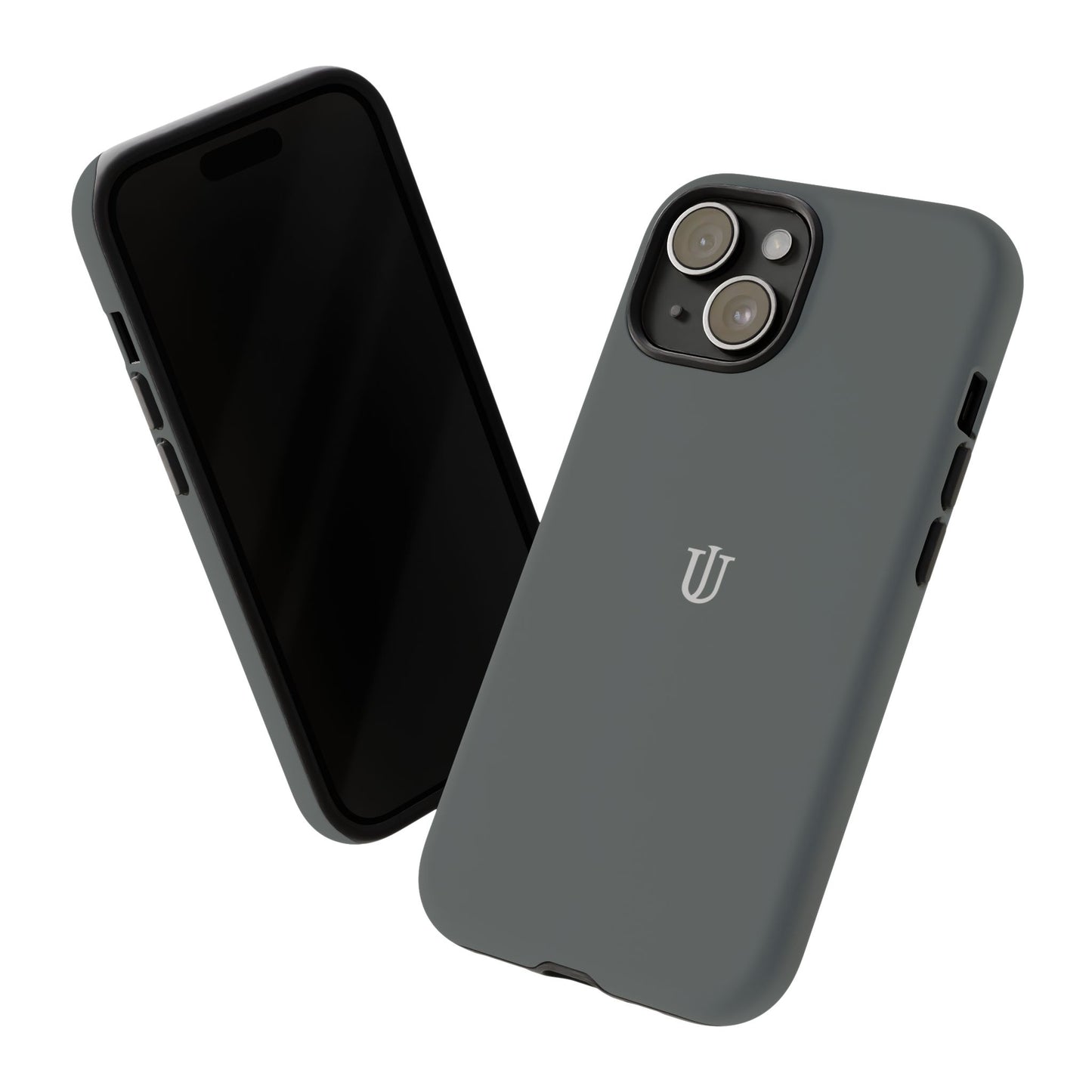 iPhone 15 Grey Tough Cases