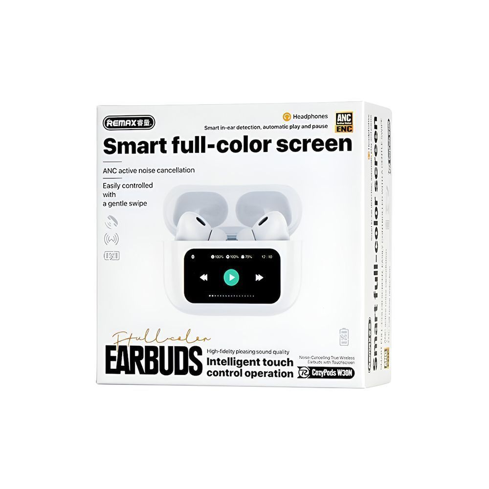 Ακουστικά Bluetooth Remax CozyPods W30N με ANC