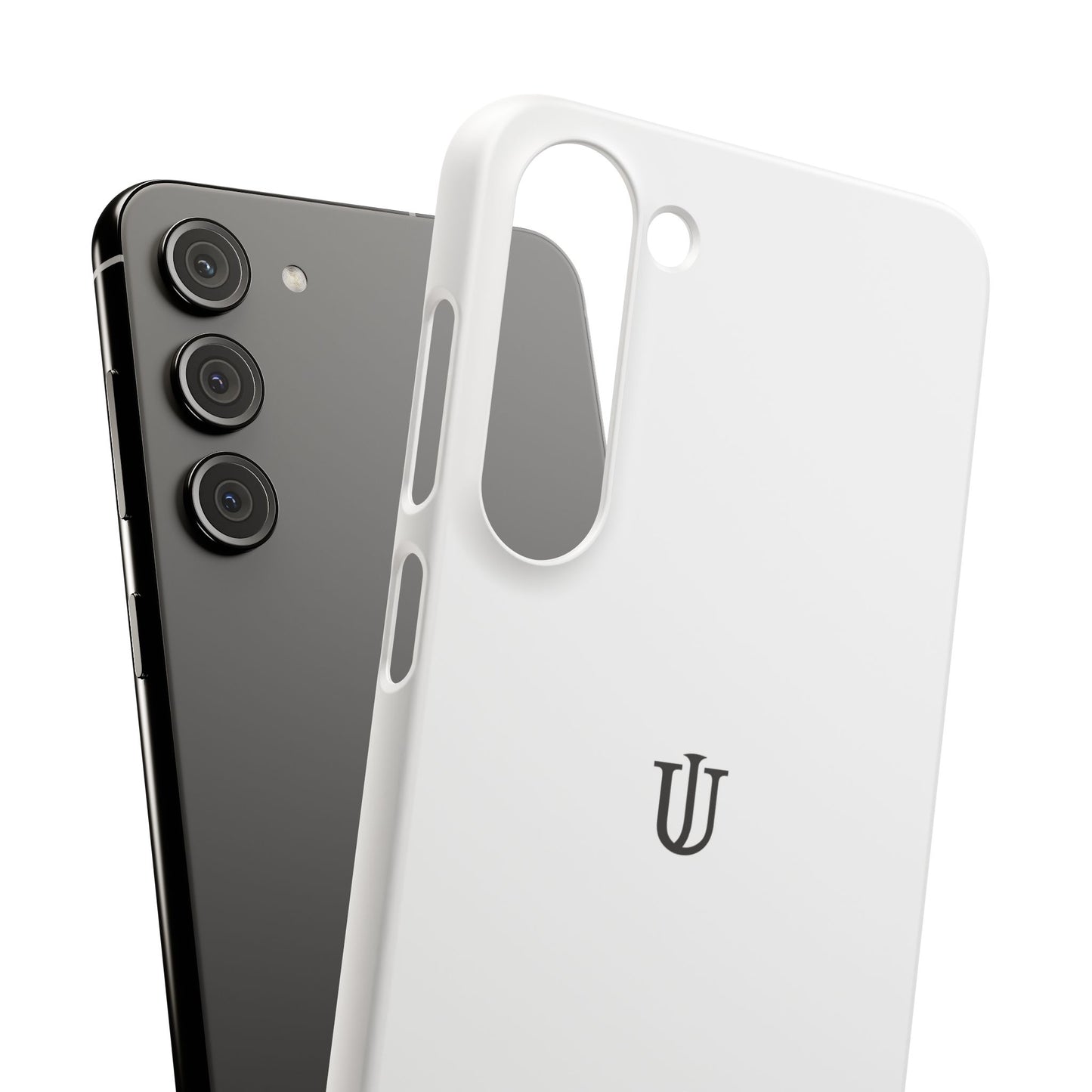 Galaxy S23 White Snap Cases