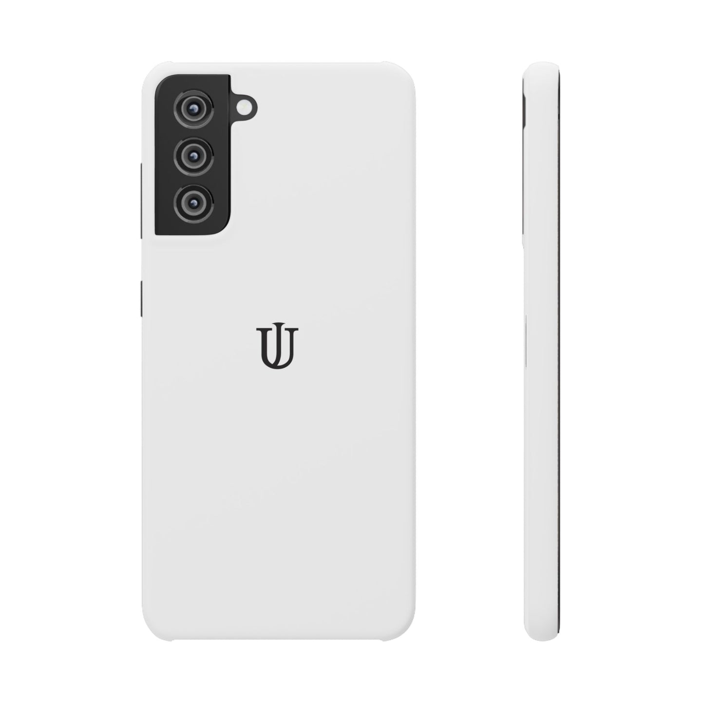 Galaxy S21 White Snap Cases