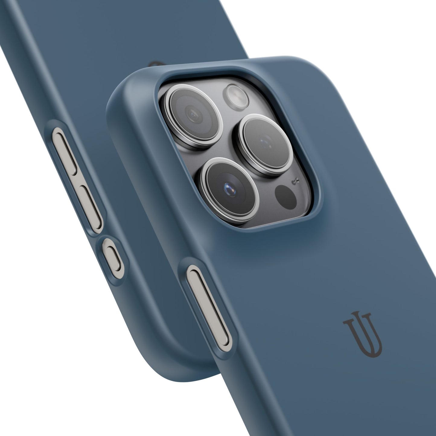 iPhone 15 Deep Blue Snap Cases