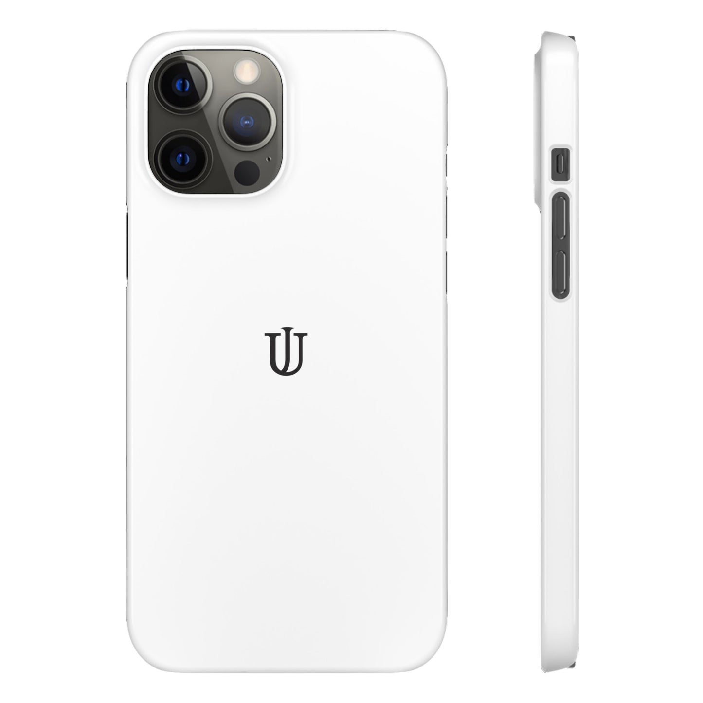iPhone 12 White Snap Cases