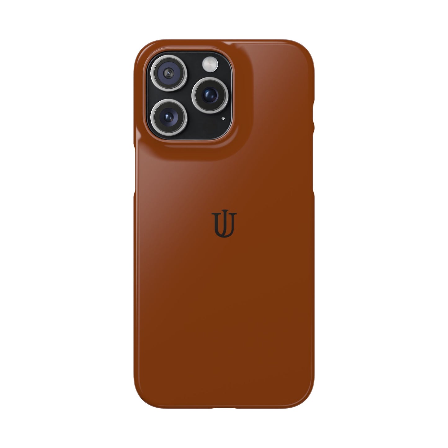 iPhone 15 Coffee Brown Snap Cases