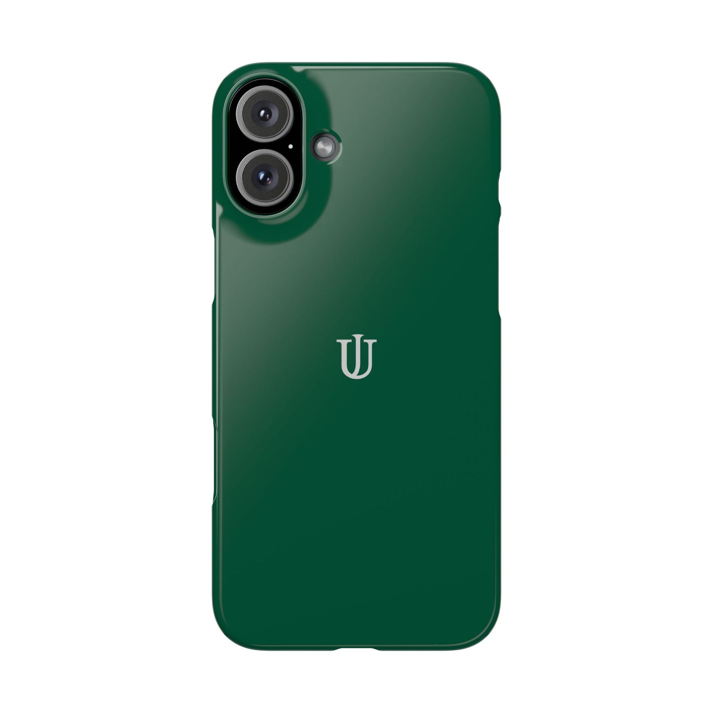 iPhone 16 Dark Green Snap Cases