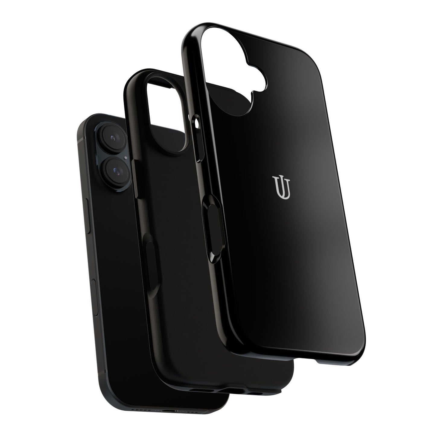 iPhone 16 Black Tough Cases