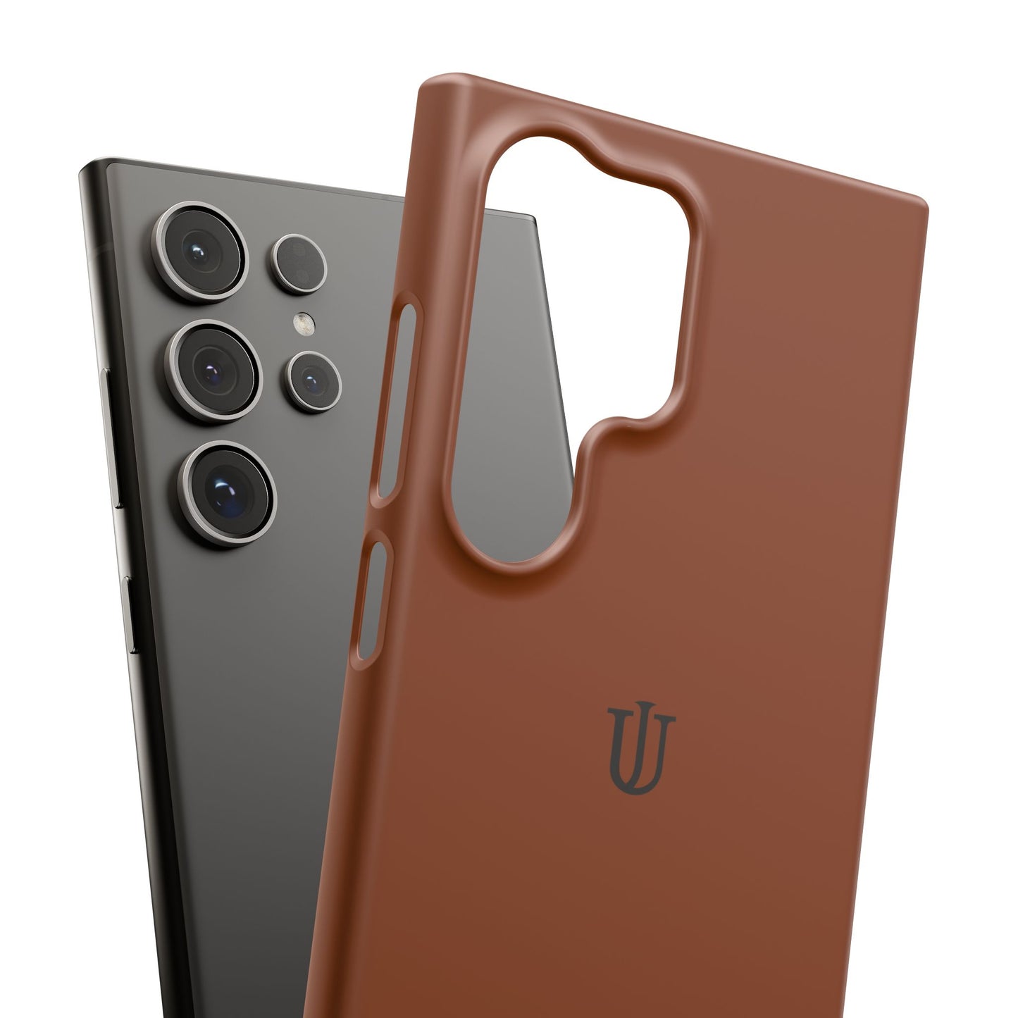 Galaxy S24 Coffee Brown Snap Cases