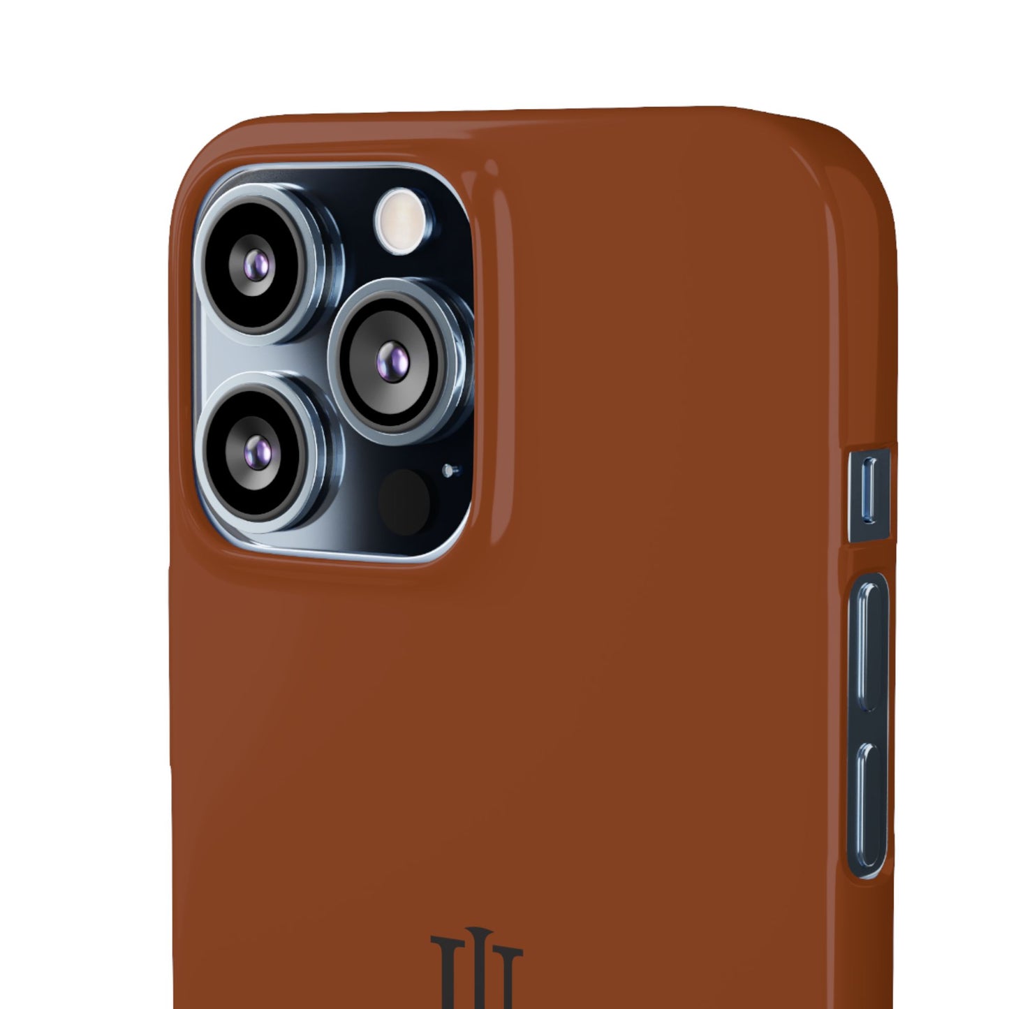 iPhone 13 Coffee Brown Snap Cases