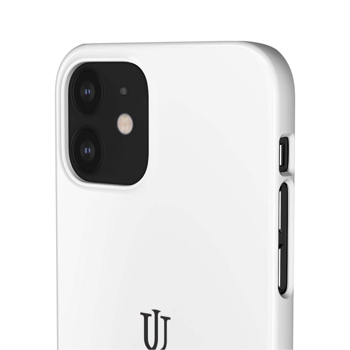 iPhone 12 White Snap Cases