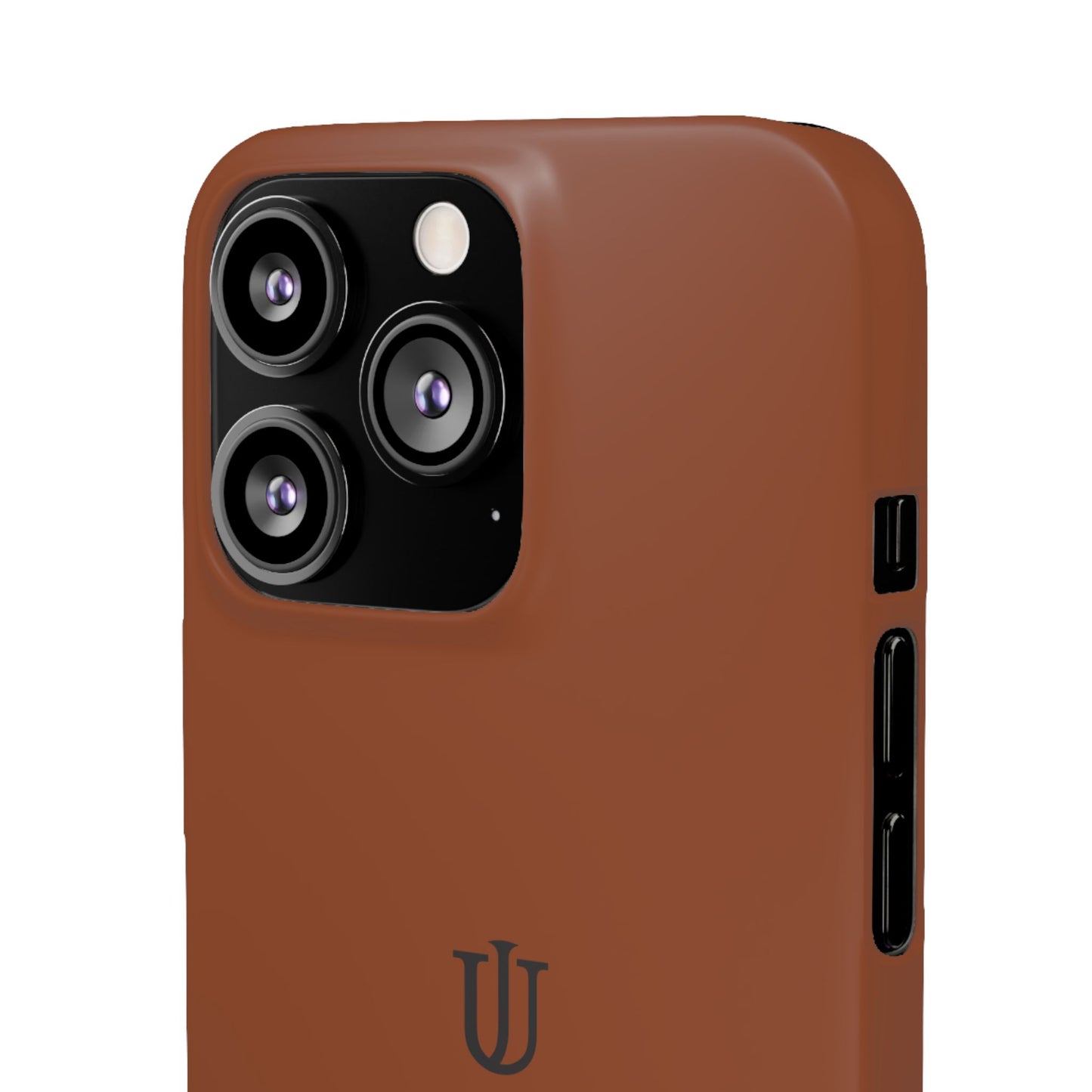 iPhone 13 Coffee Brown Snap Cases