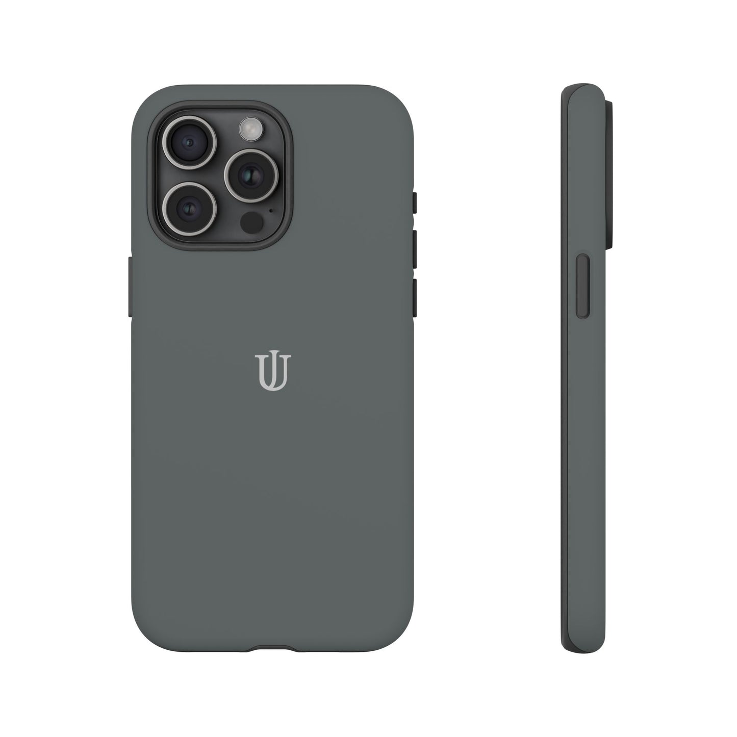 iPhone 15 Grey Tough Cases