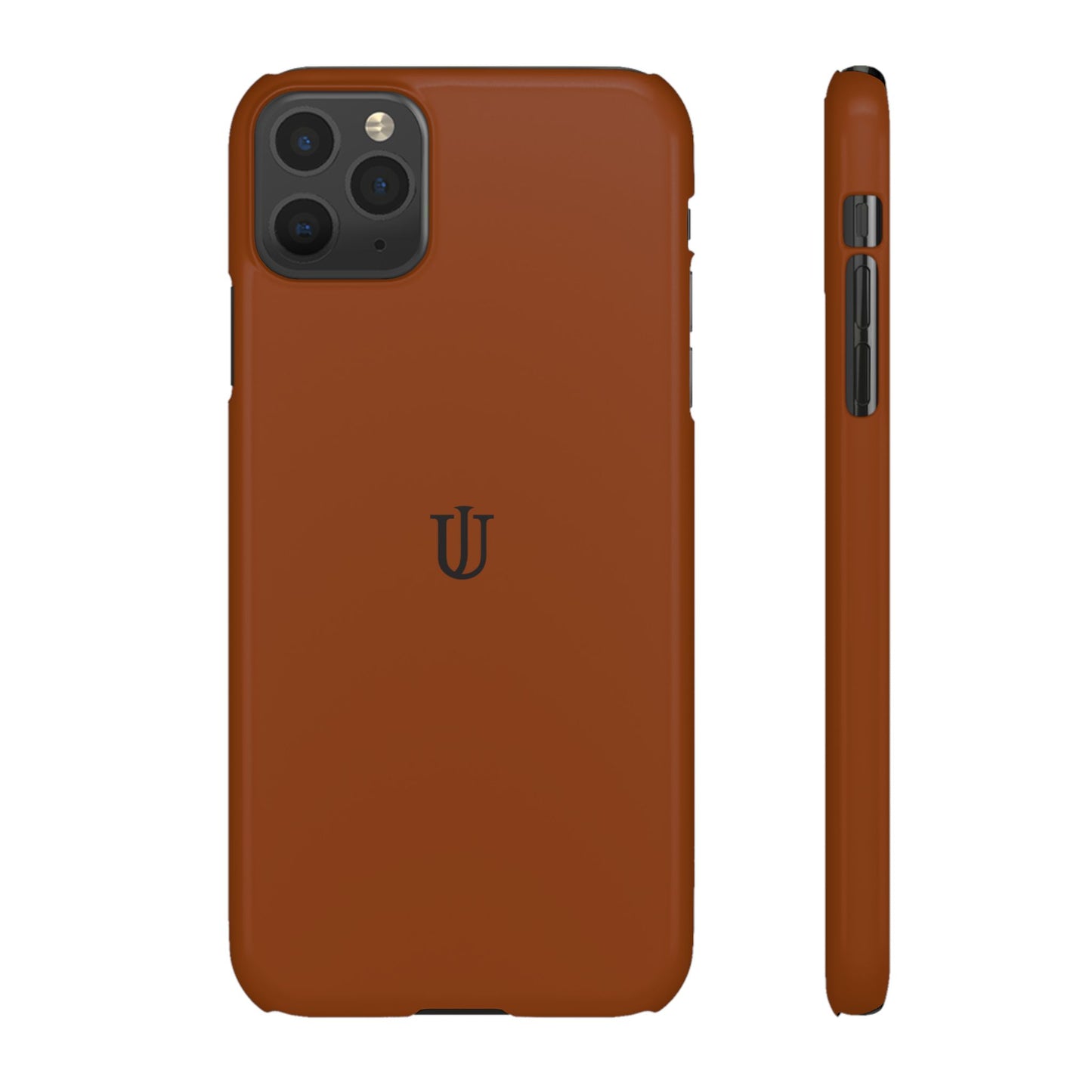 iPhone 11 Coffee Brown Snap Cases