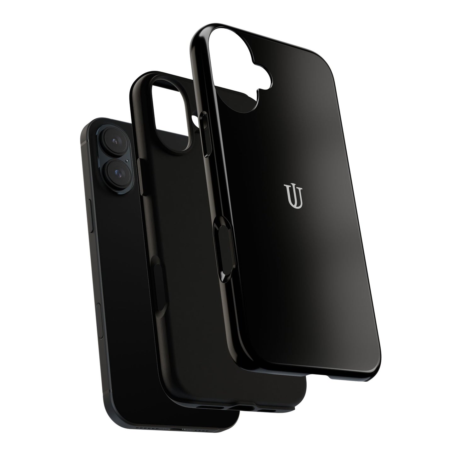 iPhone 16 Black Tough Cases