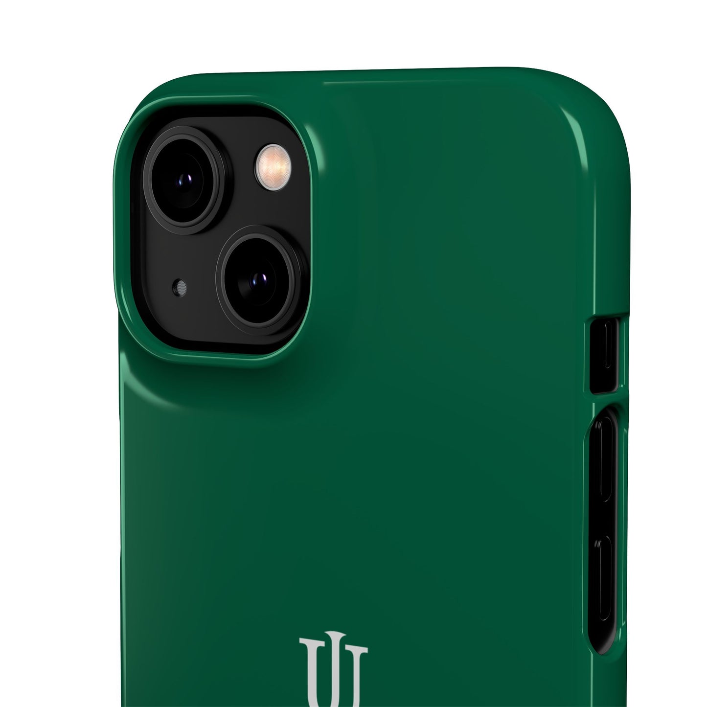 iPhone 14 Dark Green Snap Cases