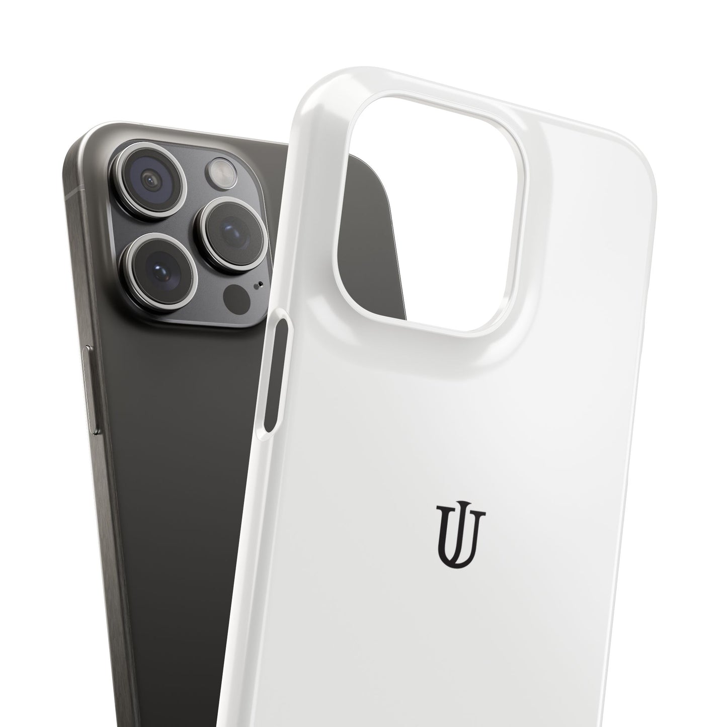 iPhone 15 White Snap Cases