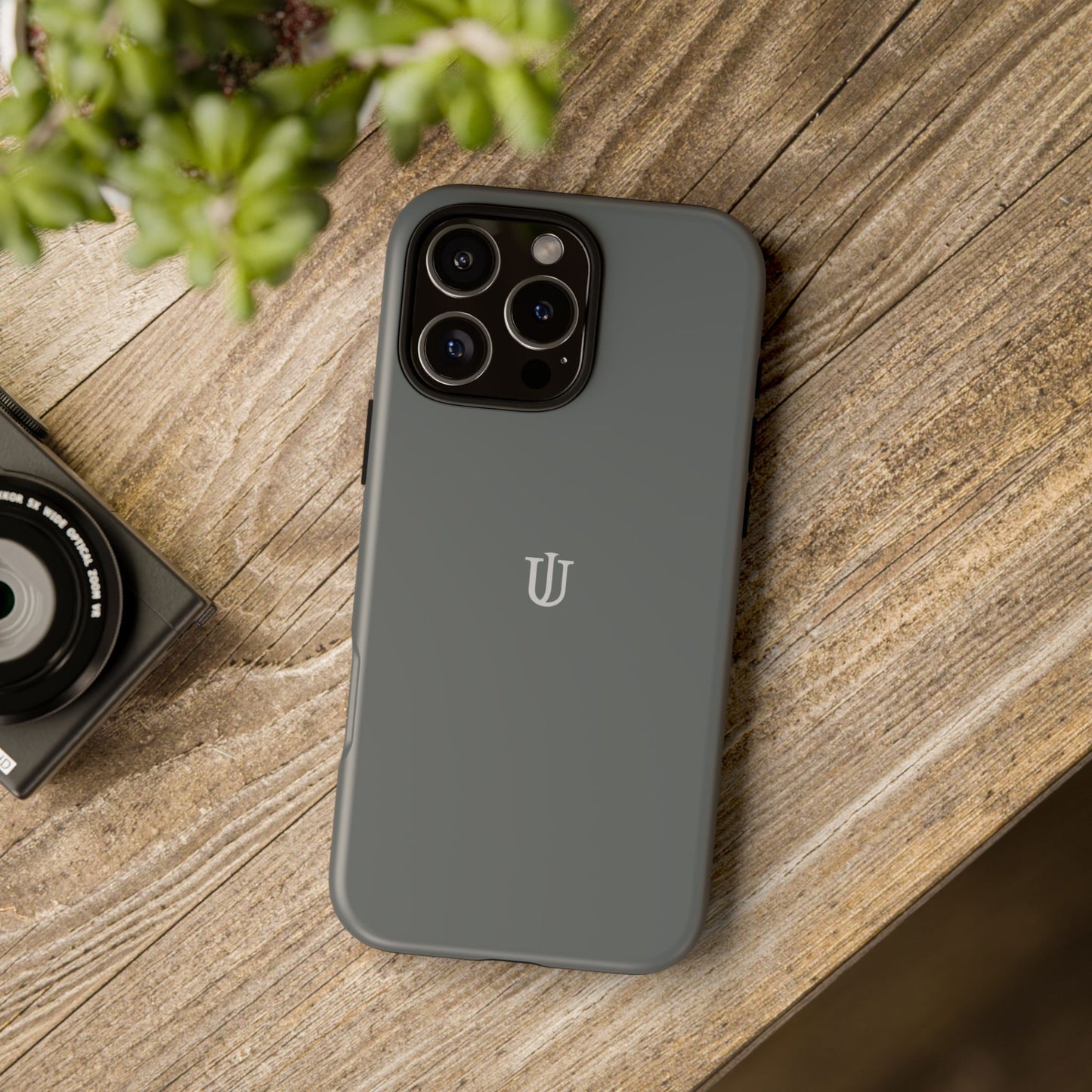 iPhone 16 Grey Tough Cases