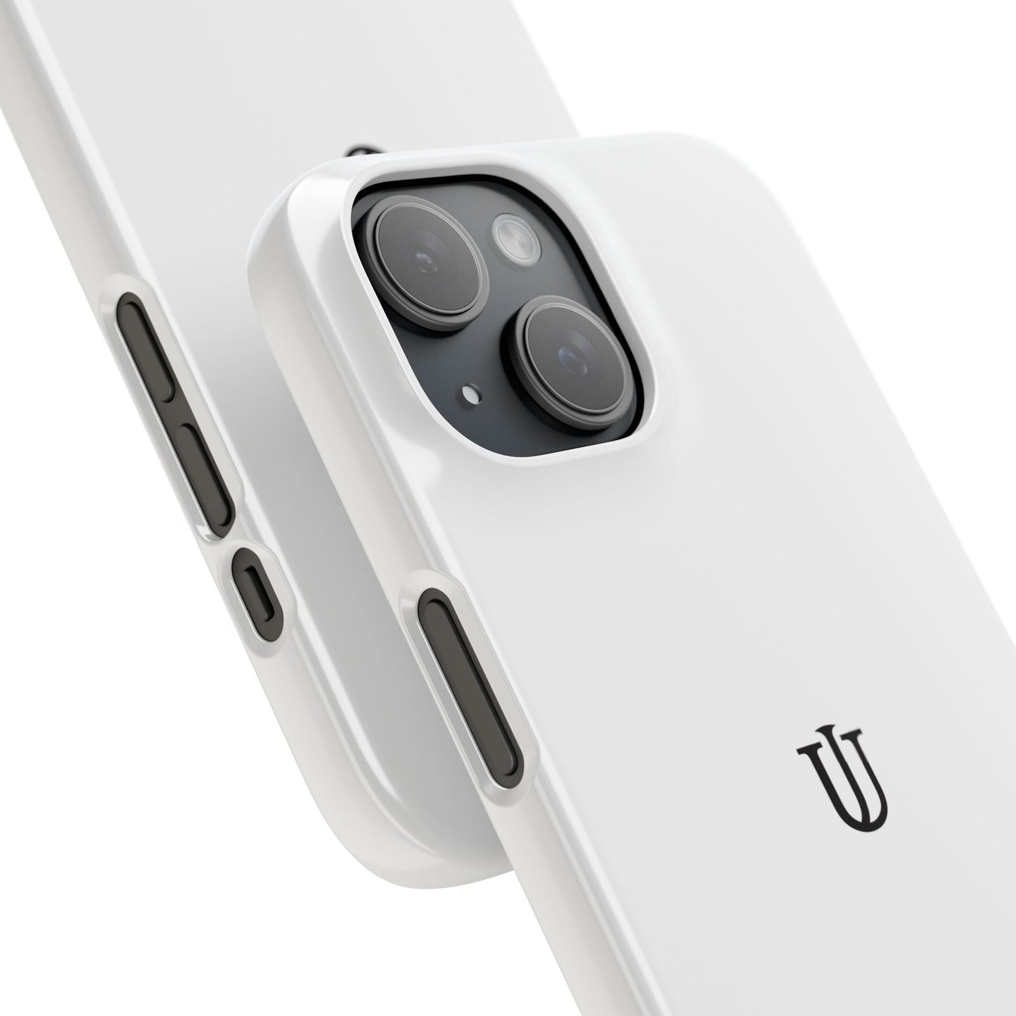 iPhone 15 White Snap Cases