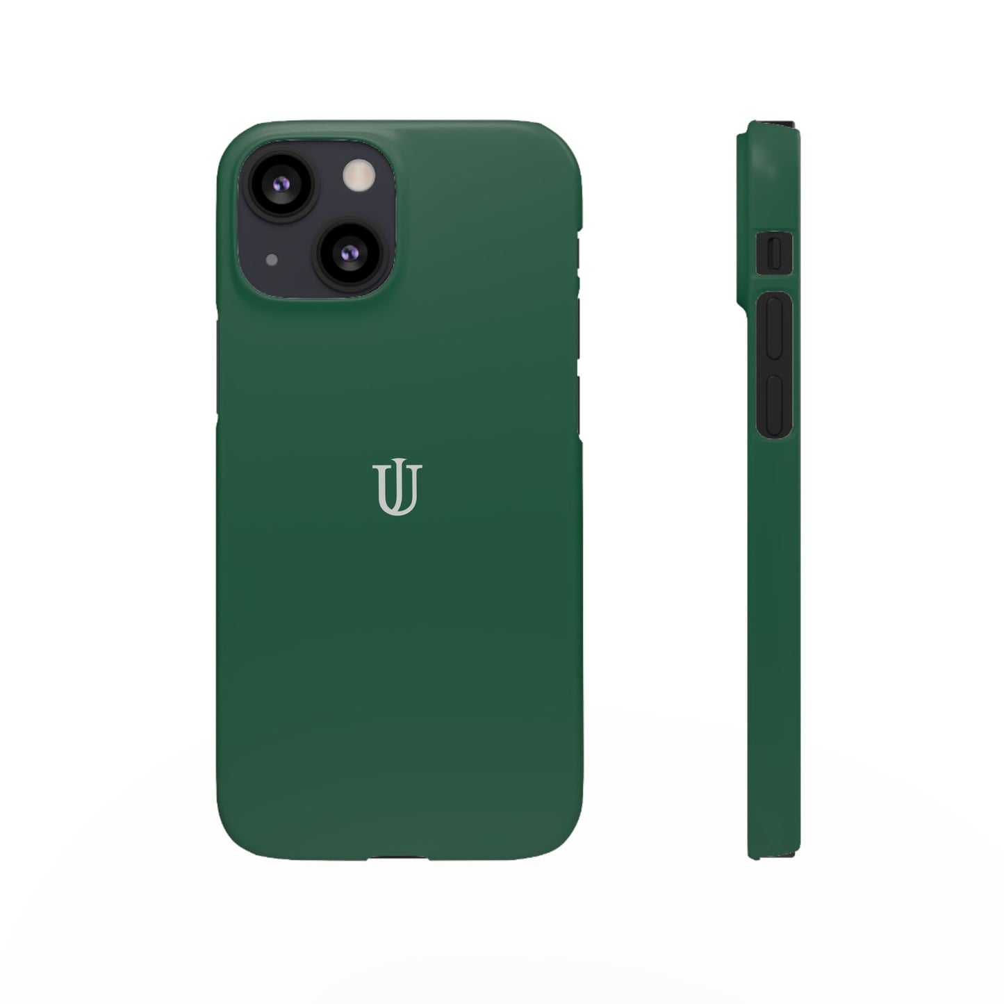 iPhone 13 Dark Green Snap Cases