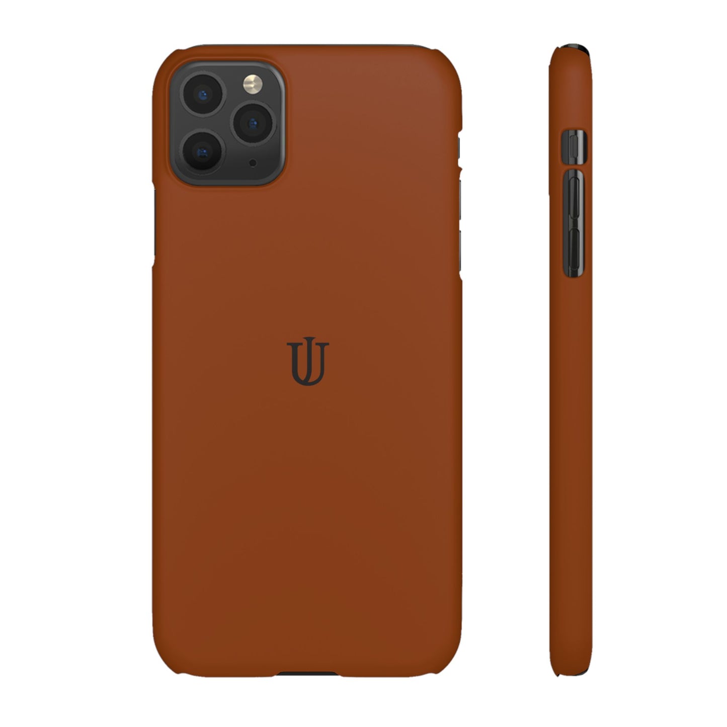 iPhone 11 Coffee Brown Snap Cases