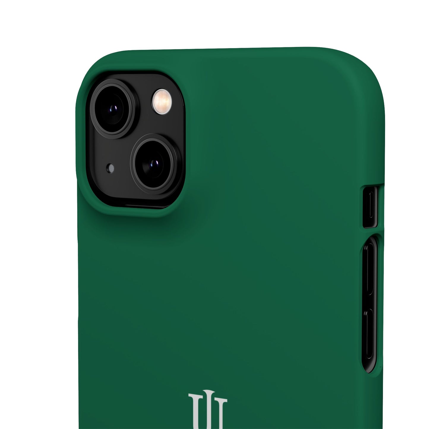 iPhone 14 Dark Green Snap Cases