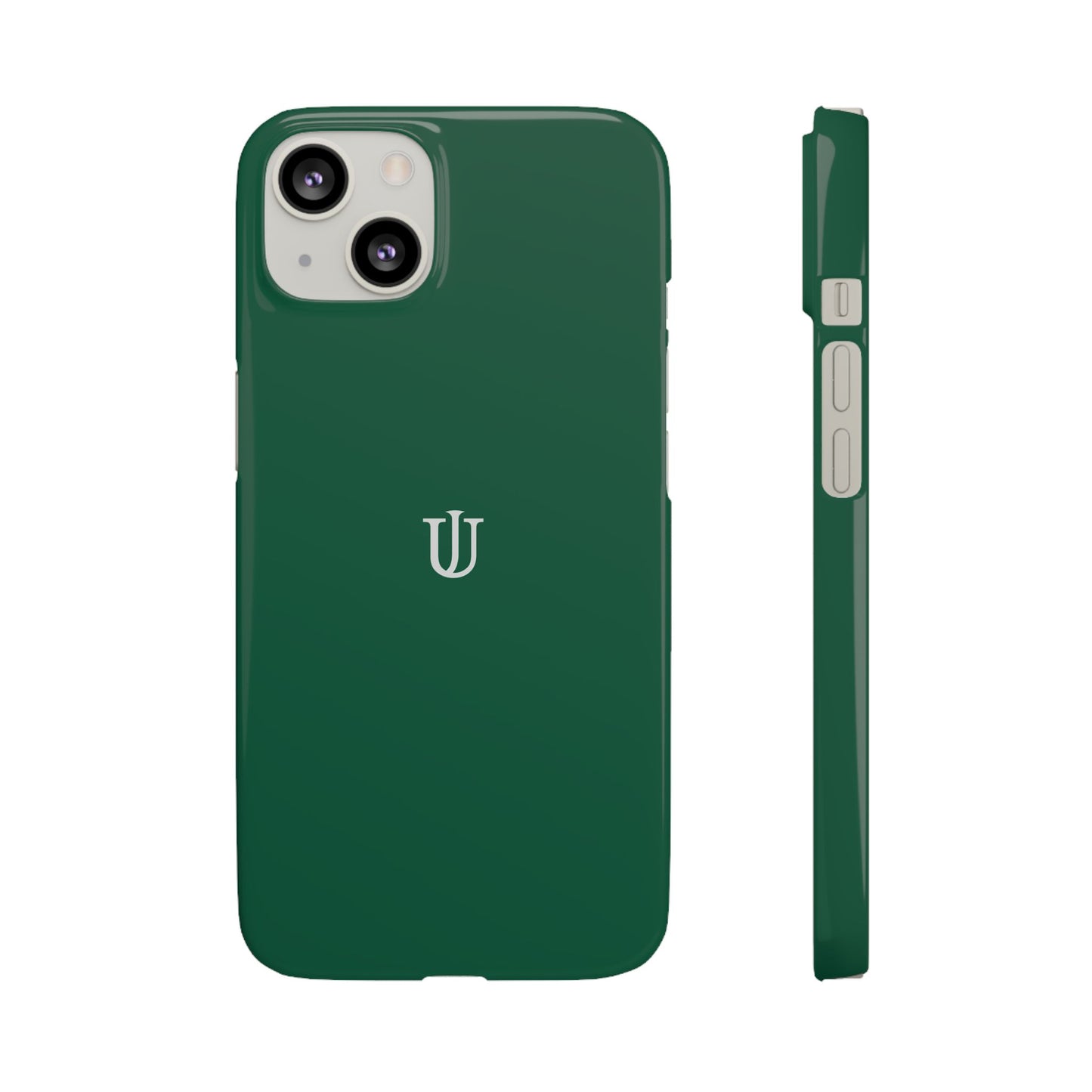 iPhone 13 Dark Green Snap Cases