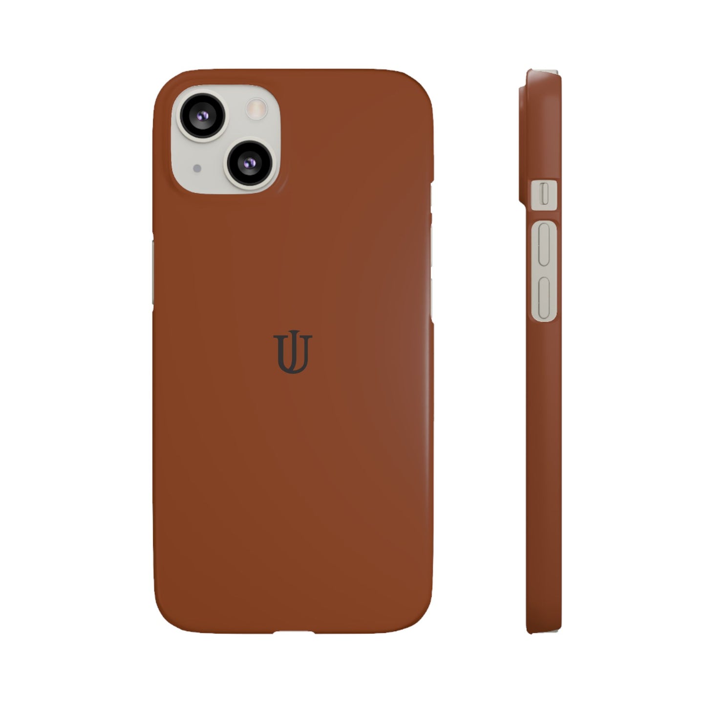 iPhone 13 Coffee Brown Snap Cases