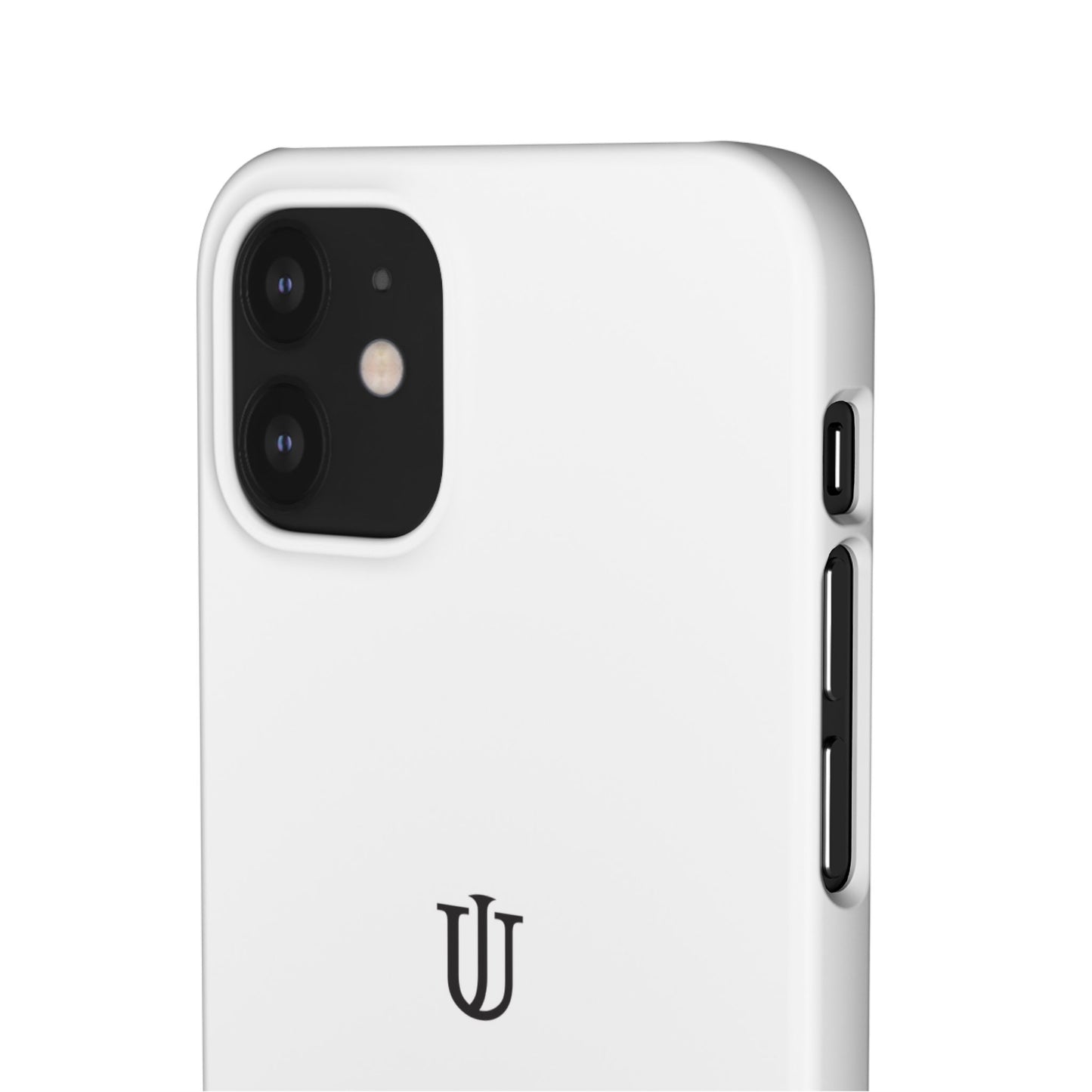 iPhone 12 White Snap Cases