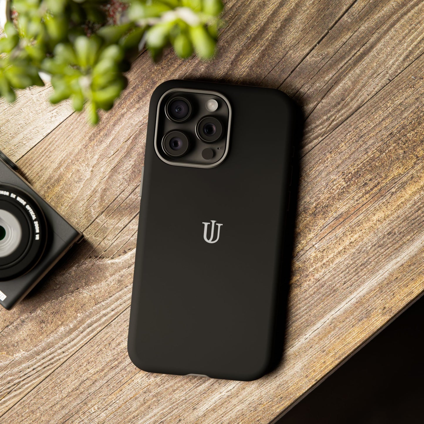 iPhone 15 Black Tough Cases